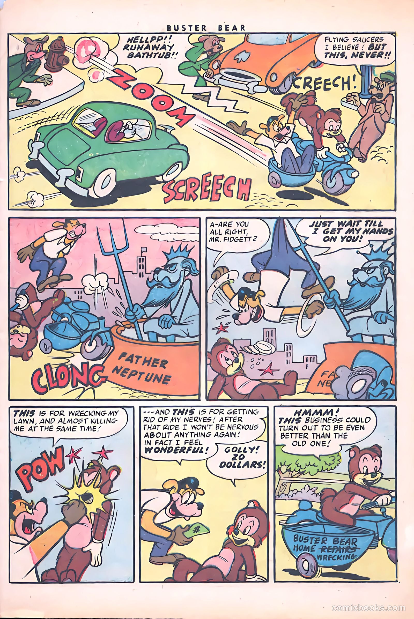 Buster Bear #6 (1954) — page 7 of 36