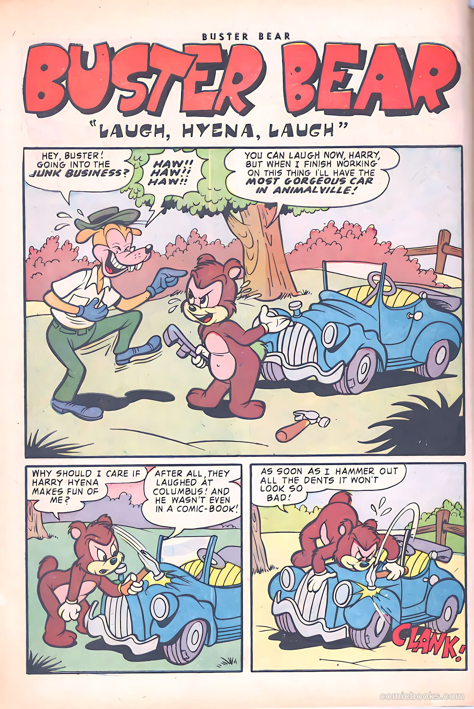 Buster Bear #6 (1954) — page 8 of 36