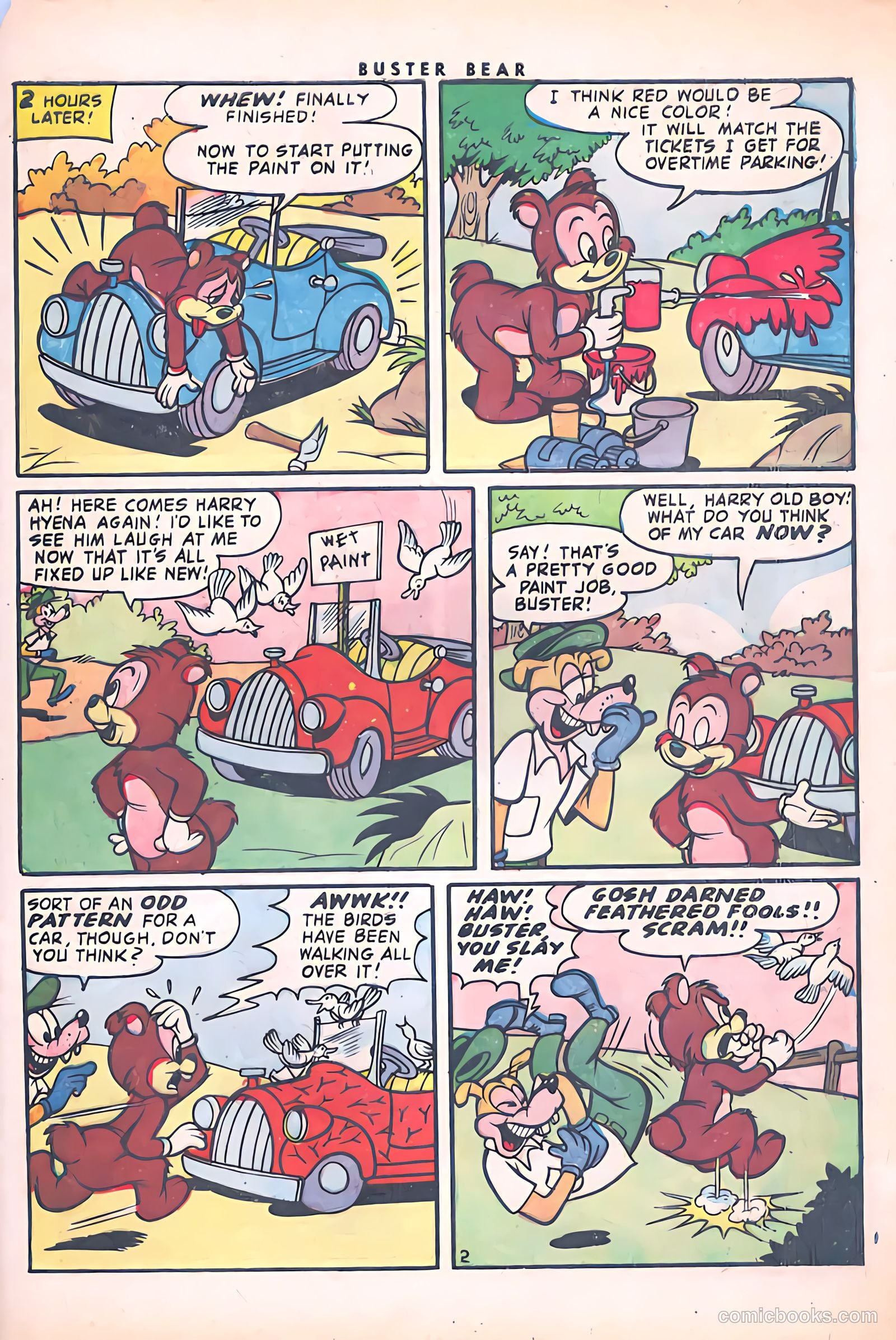 Buster Bear #6 (1954) — page 9 of 36