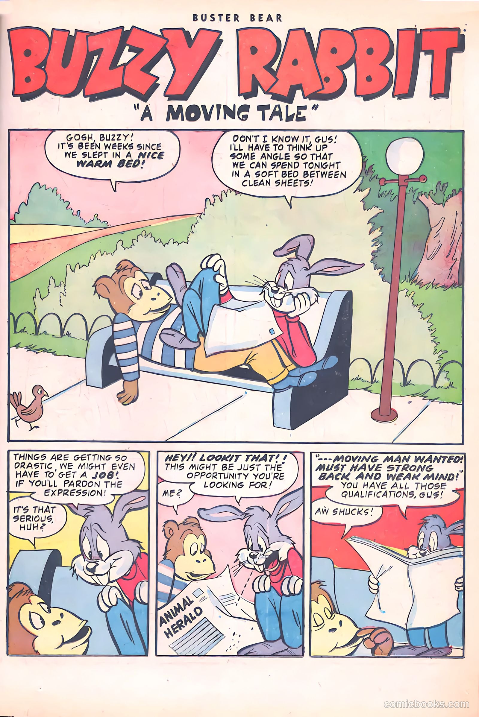Buster Bear #6 (1954) — page 13 of 36