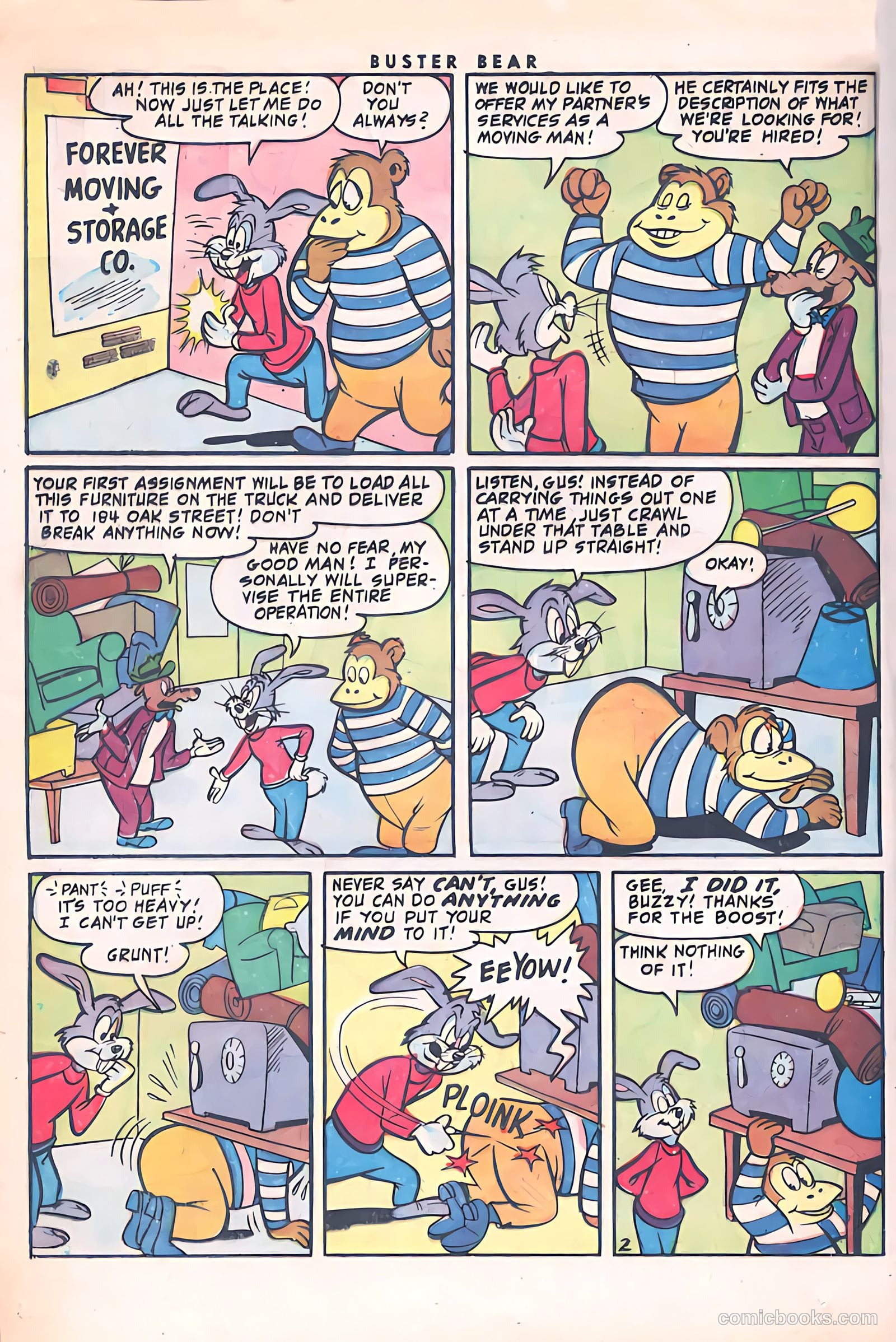 Buster Bear #6 (1954) — page 14 of 36