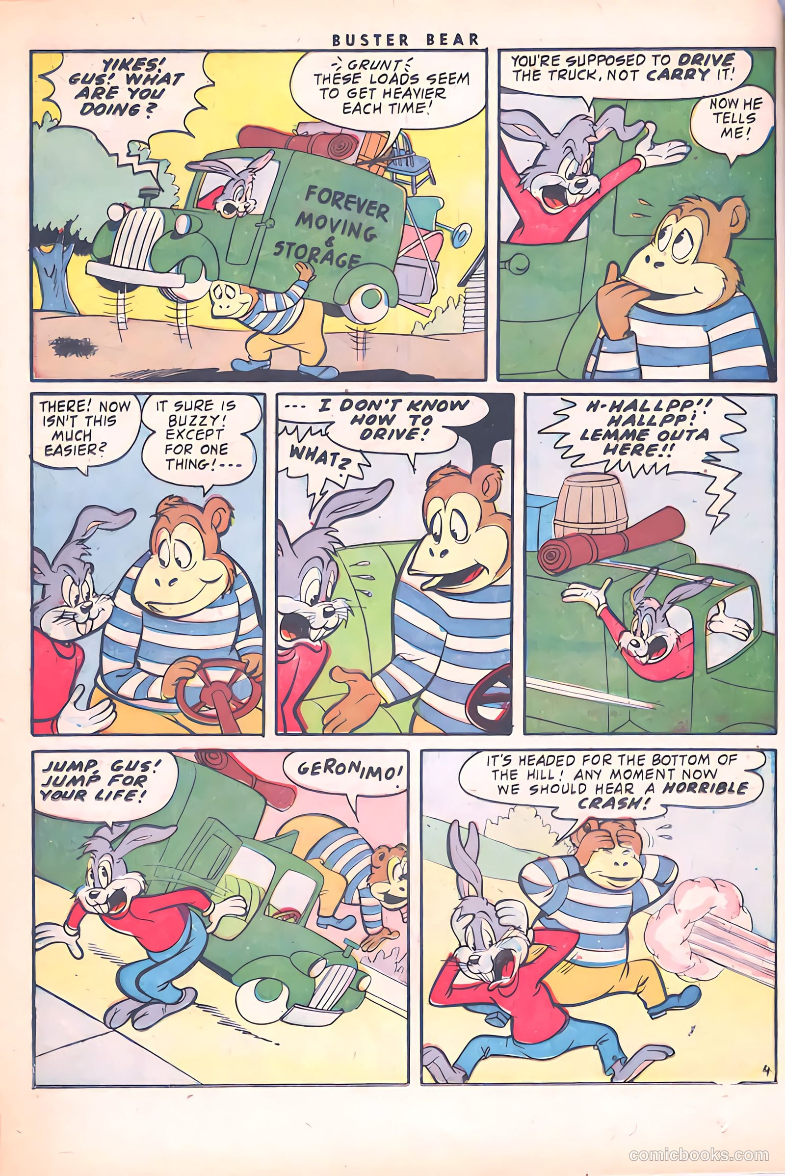 Buster Bear #6 (1954) — page 16 of 36