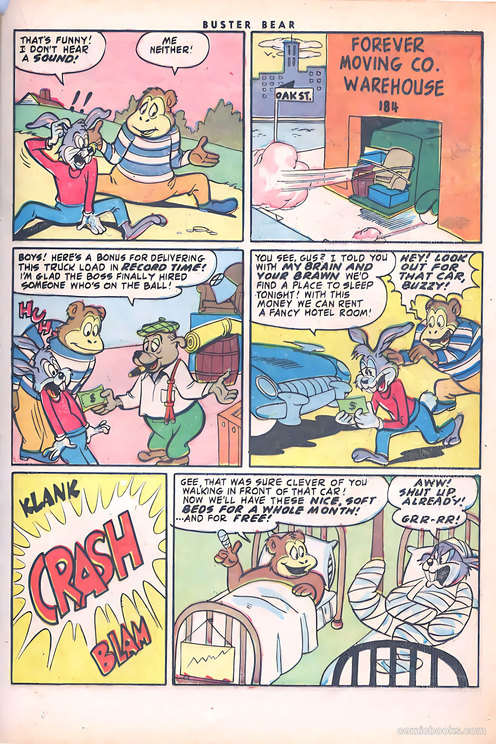 Buster Bear #6 (1954) — page 17 of 36