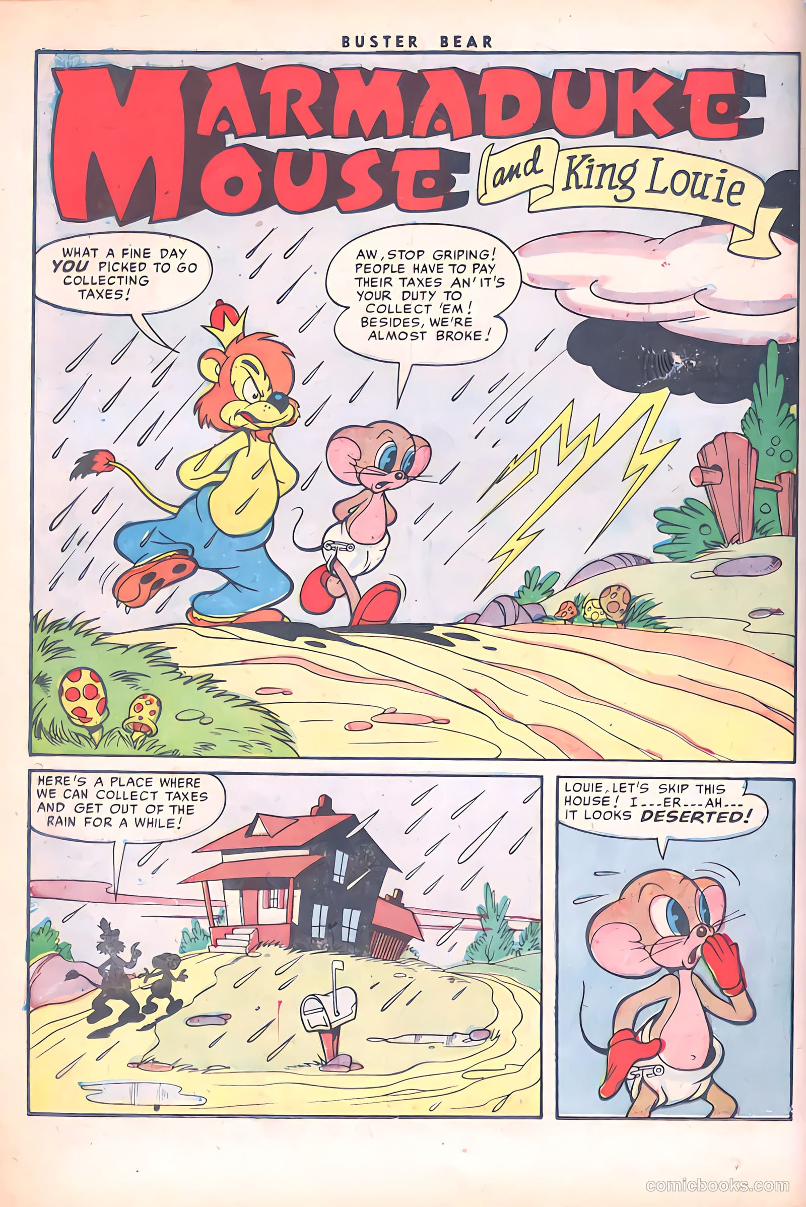 Buster Bear #6 (1954) — page 18 of 36