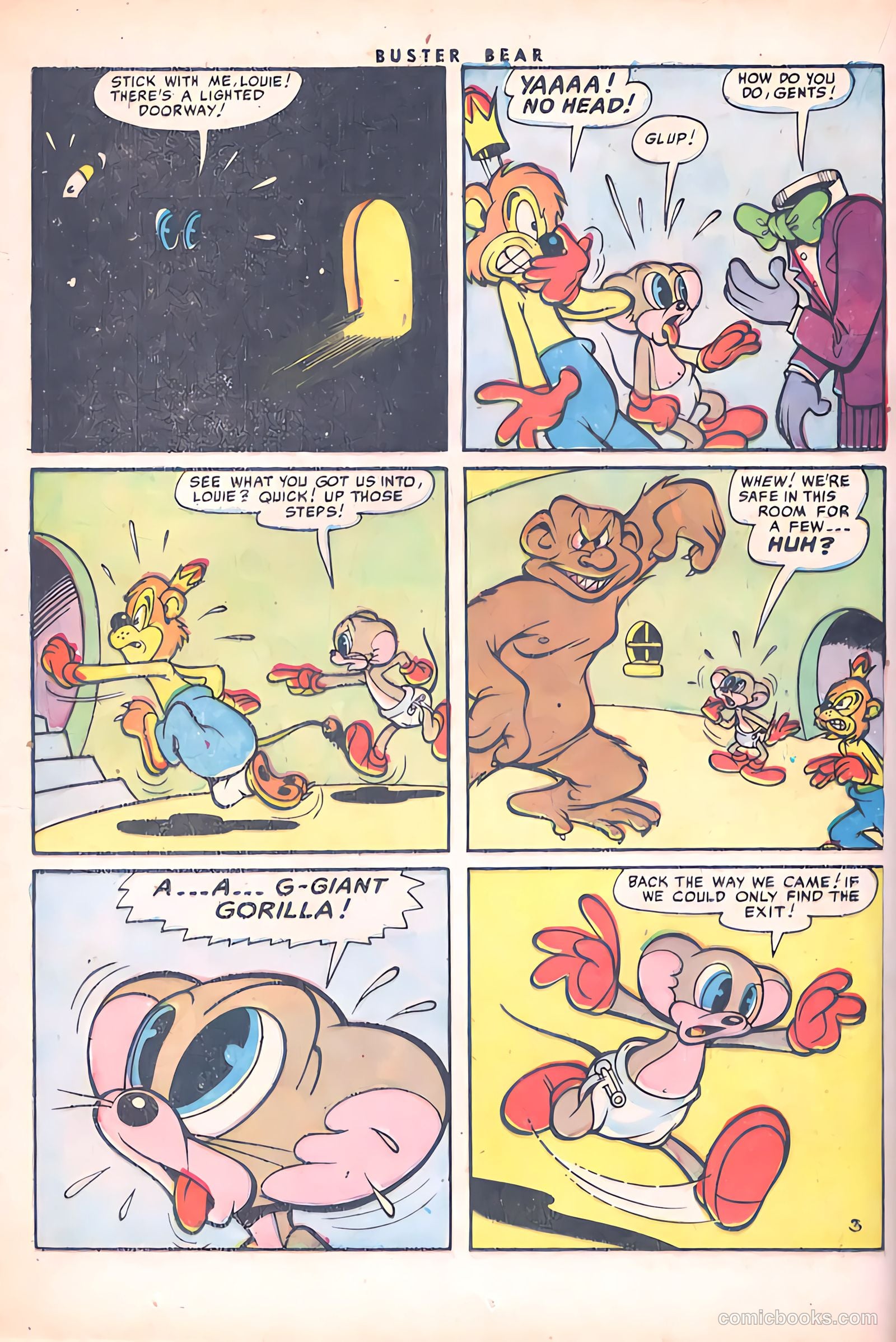 Buster Bear #6 (1954) — page 20 of 36