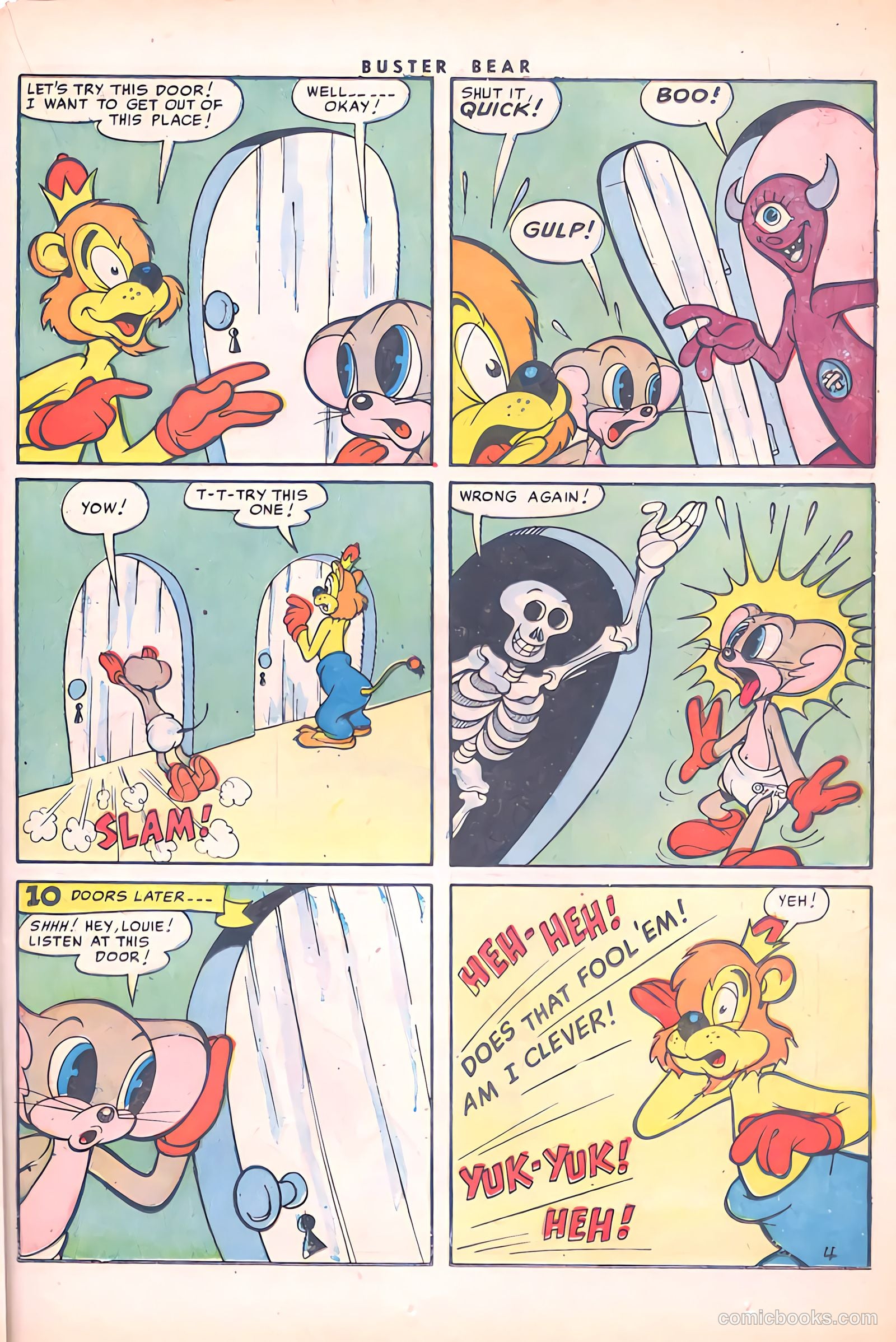 Buster Bear #6 (1954) — page 21 of 36