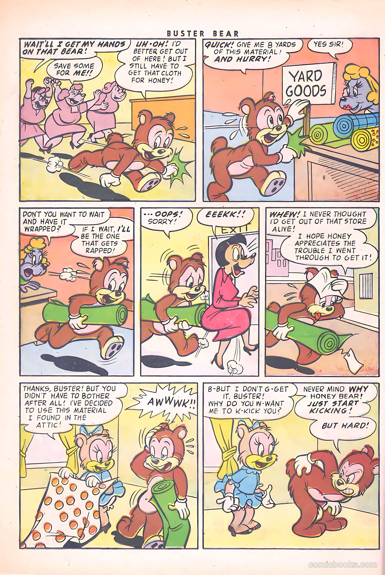 Buster Bear #6 (1954) — page 26 of 36