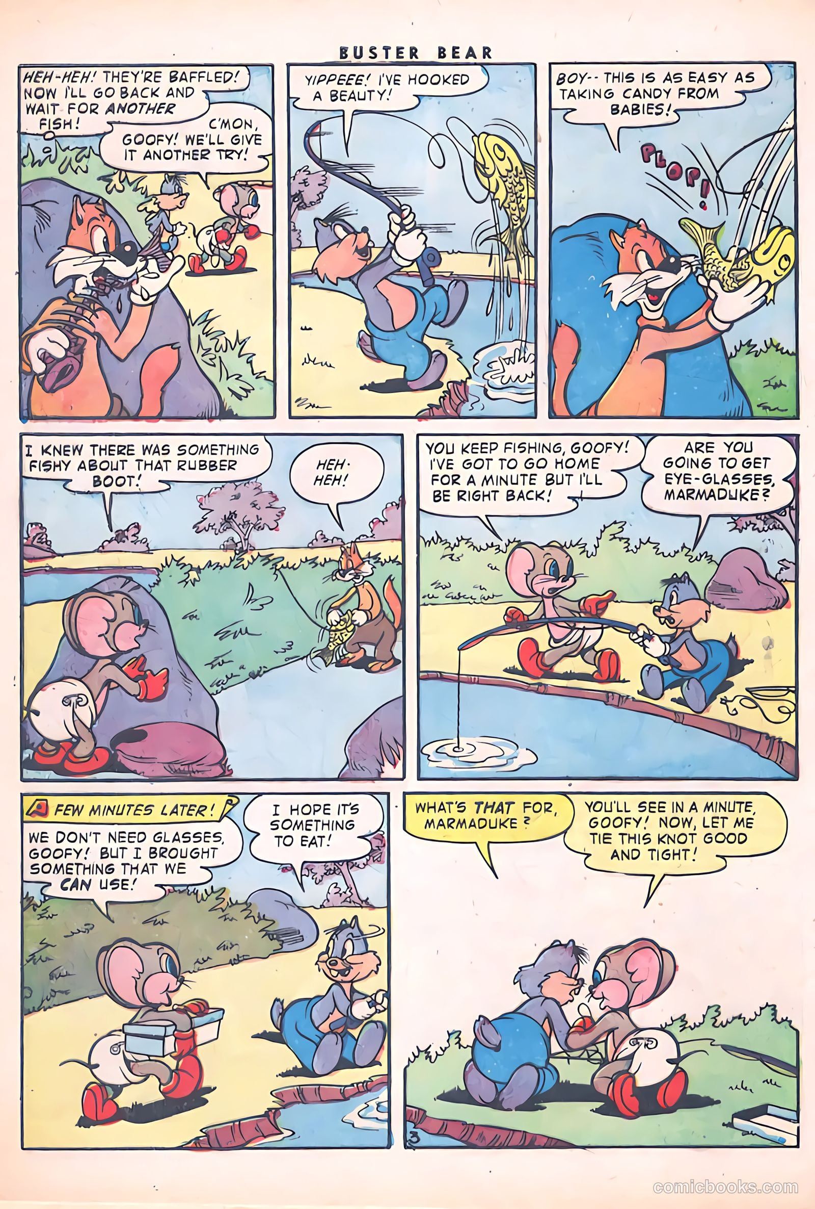 Buster Bear #6 (1954) — page 30 of 36