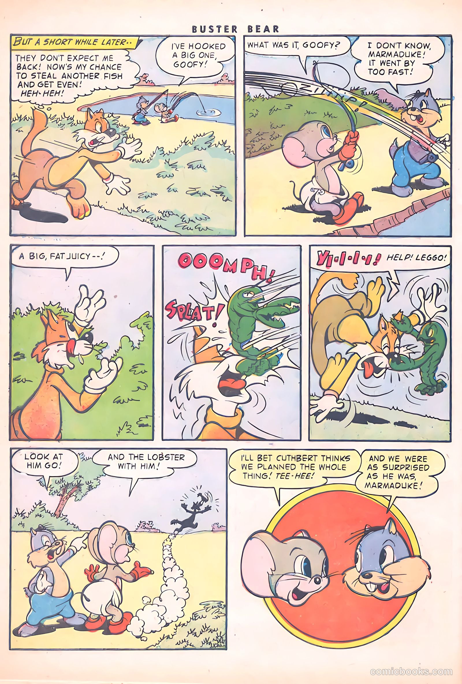 Buster Bear #6 (1954) — page 32 of 36