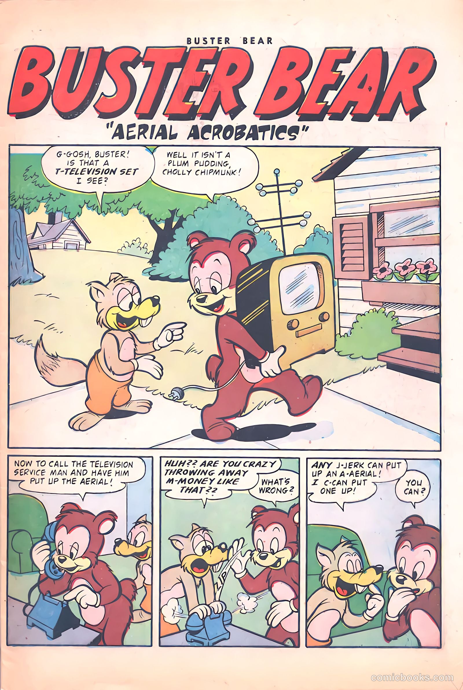 Buster Bear #7 (1954) — page 3 of 36