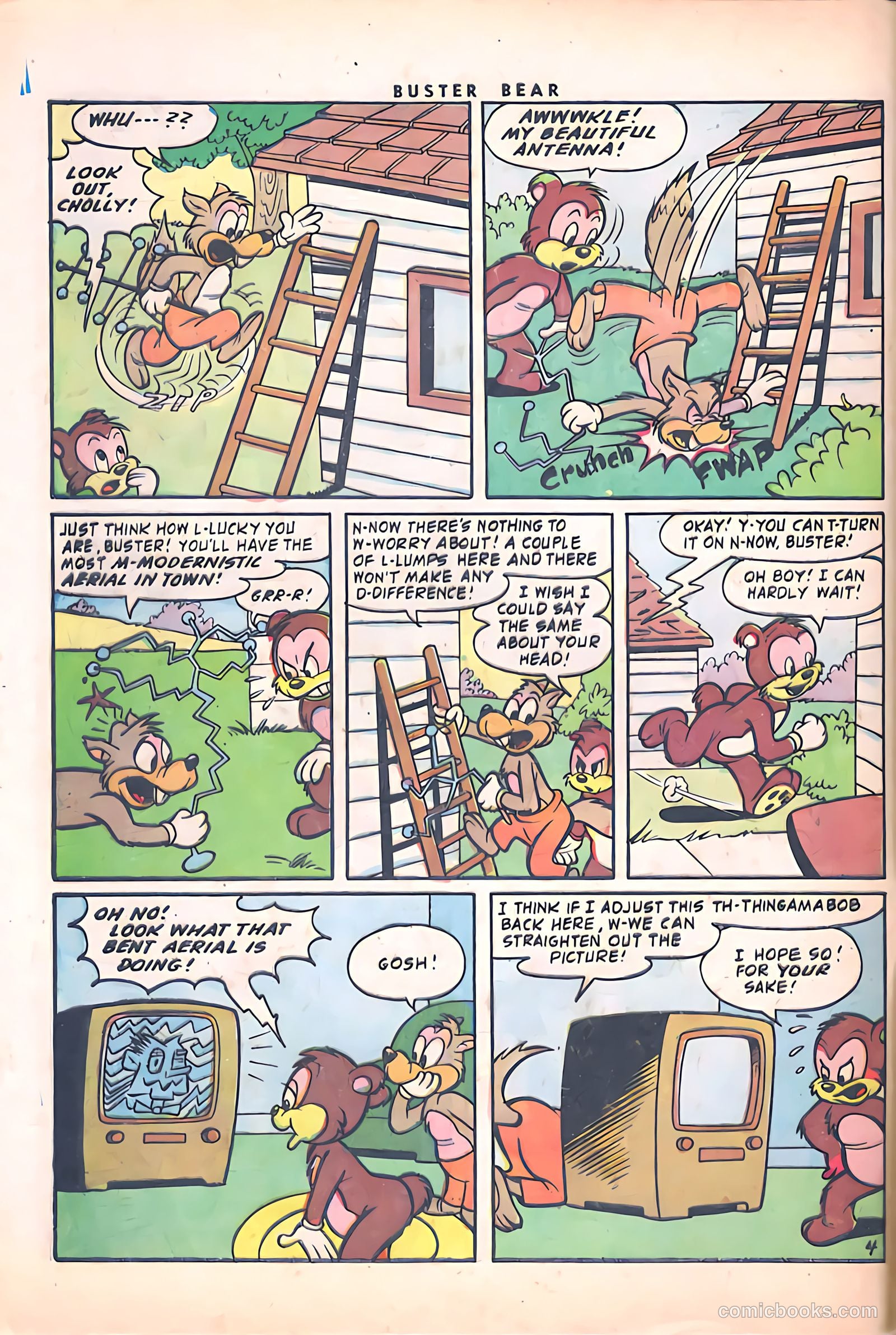 Buster Bear #7 (1954) — page 6 of 36