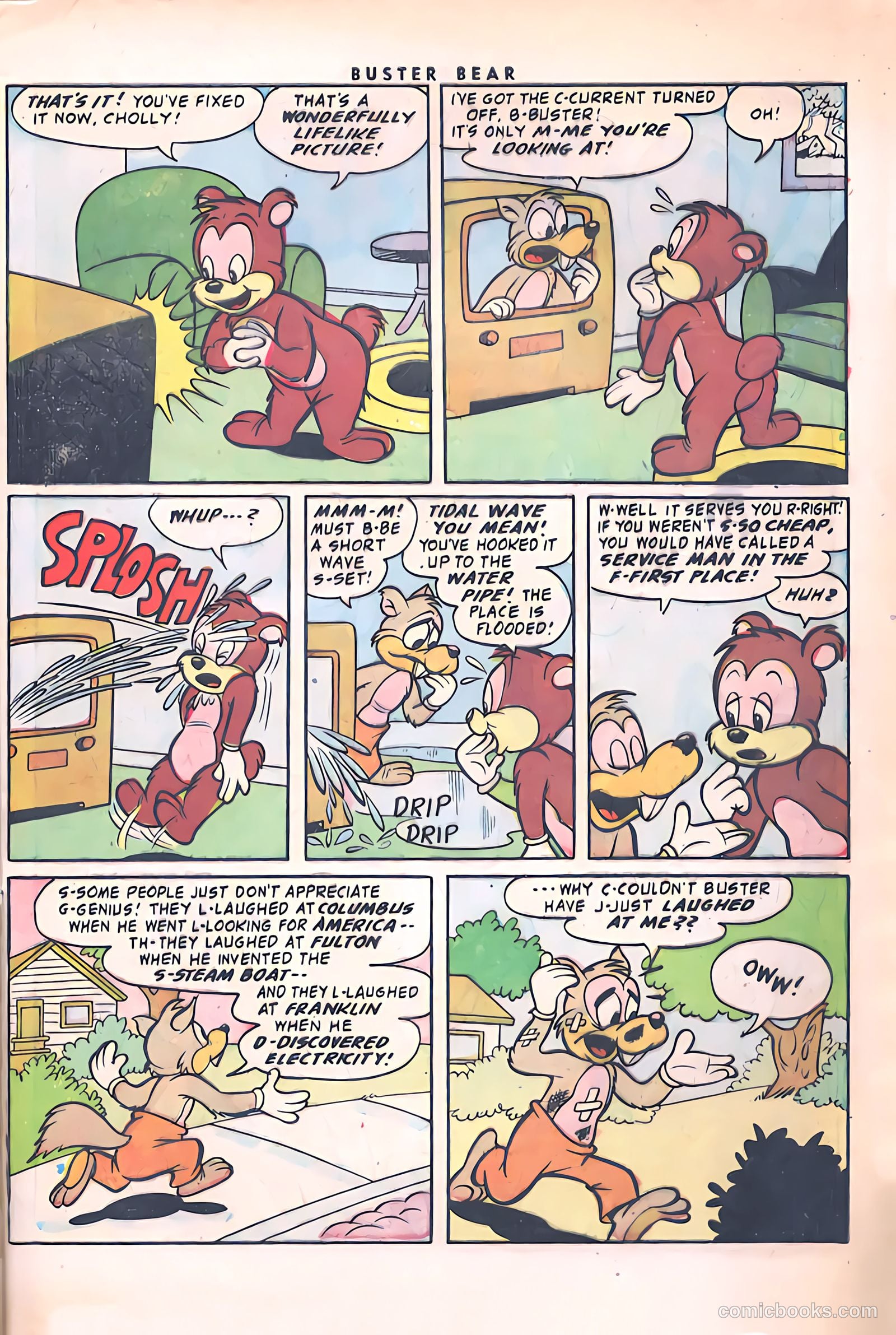 Buster Bear #7 (1954) — page 7 of 36