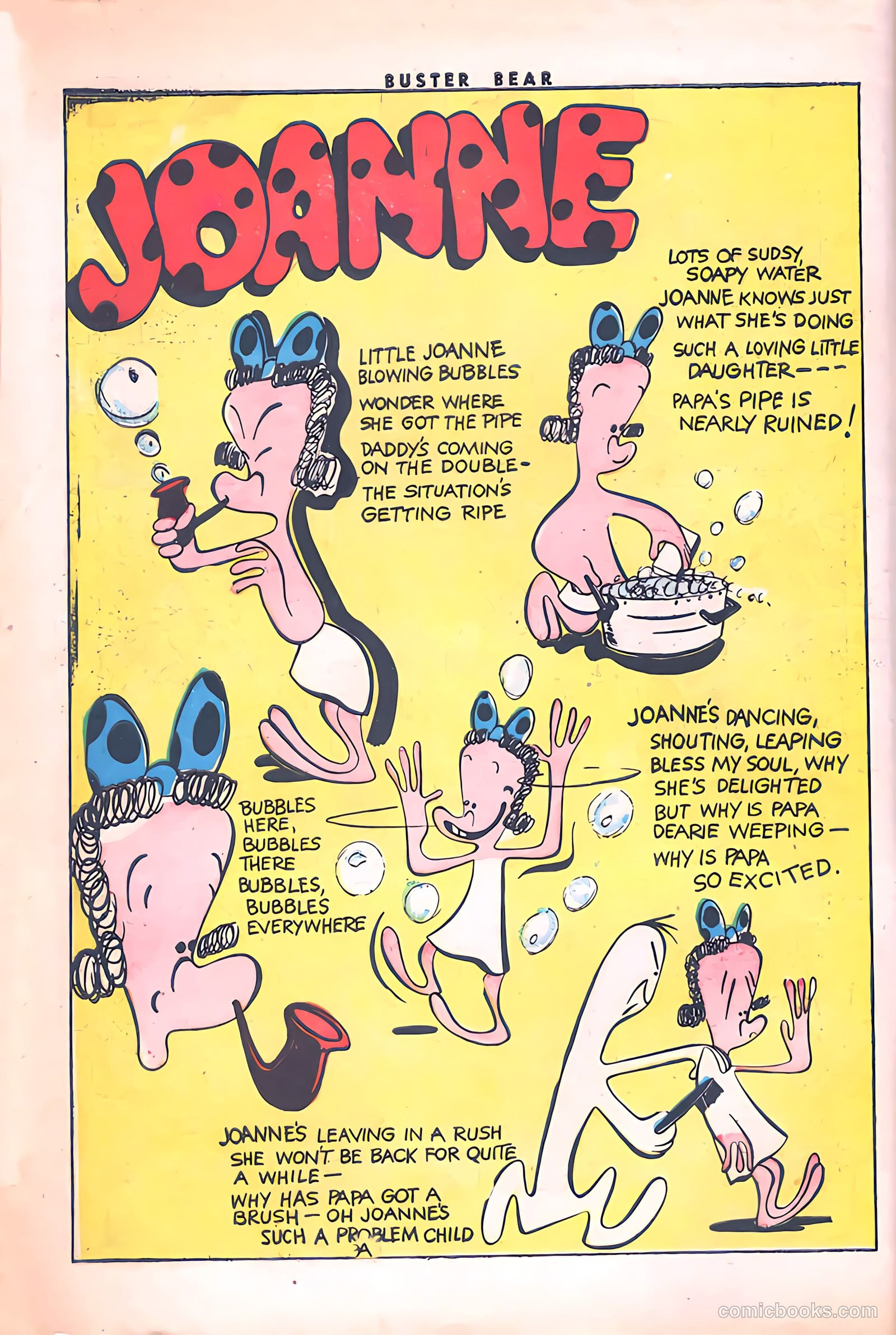 Buster Bear #7 (1954) — page 8 of 36