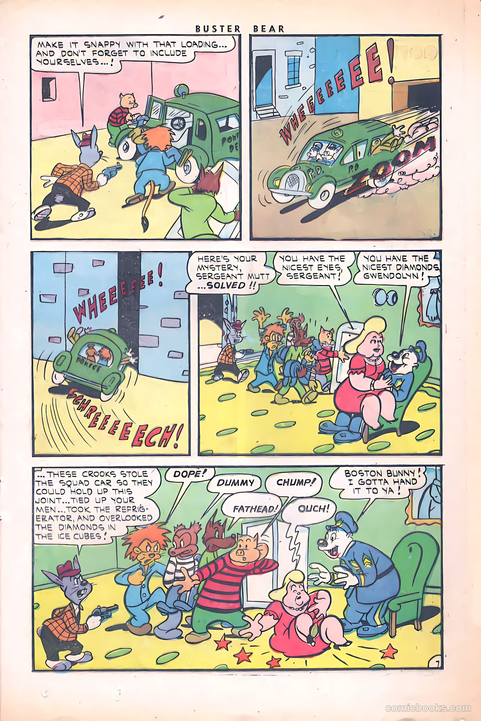 Buster Bear #7 (1954) — page 15 of 36