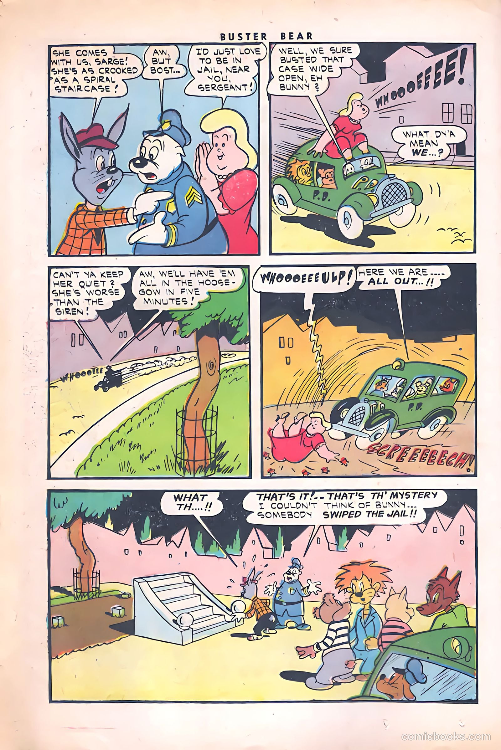 Buster Bear #7 (1954) — page 16 of 36