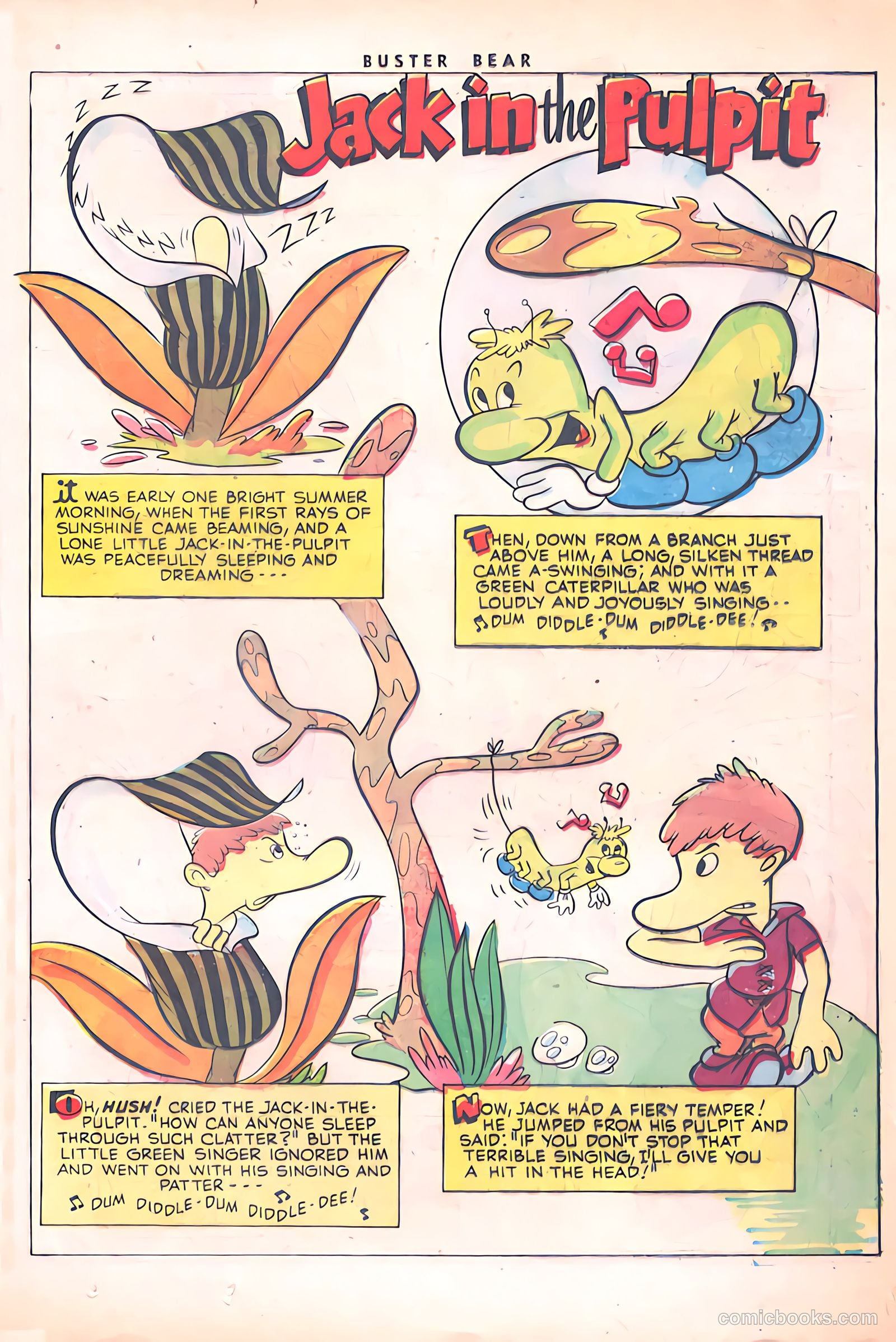 Buster Bear #7 (1954) — page 17 of 36