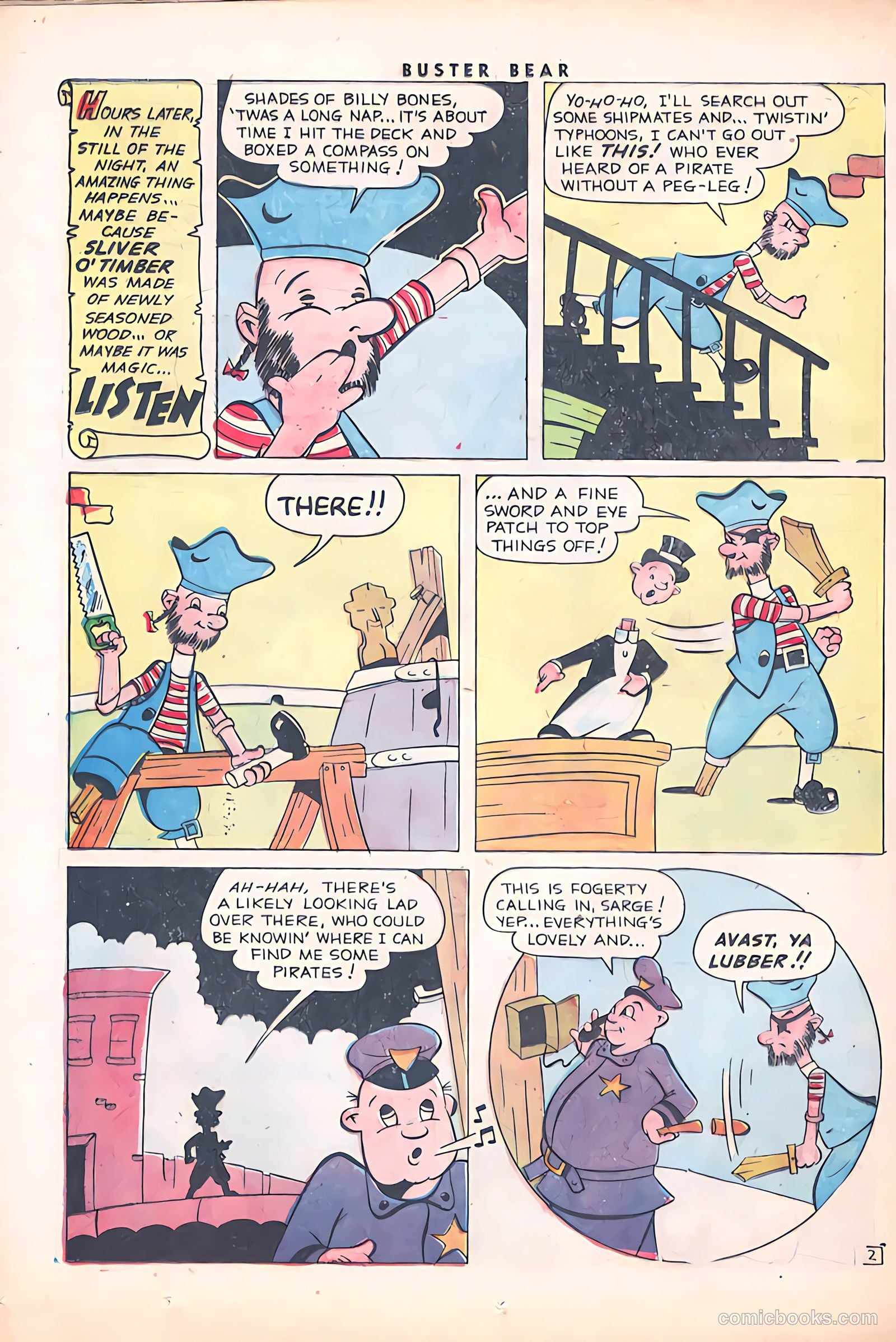 Buster Bear #7 (1954) — page 20 of 36