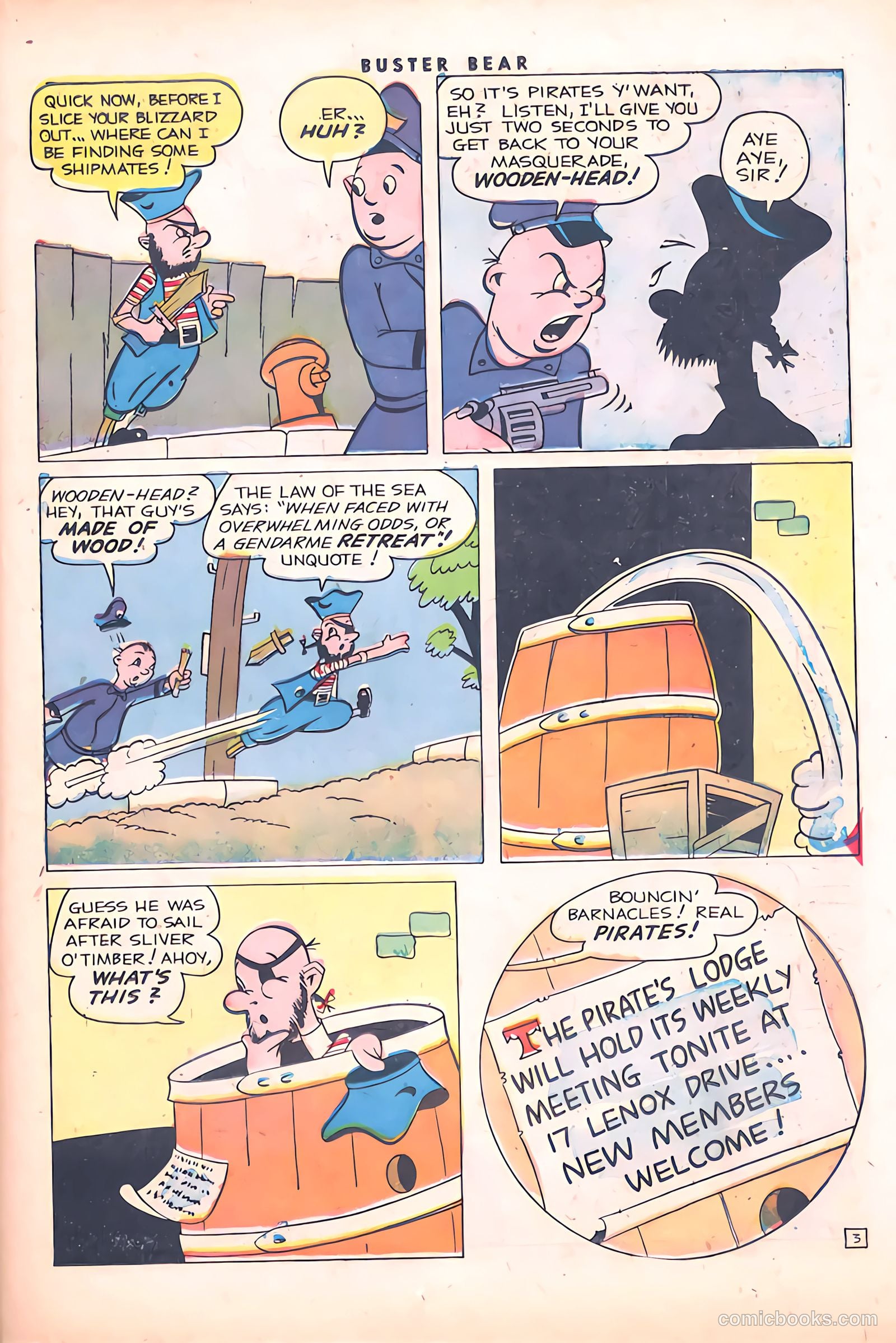 Buster Bear #7 (1954) — page 21 of 36