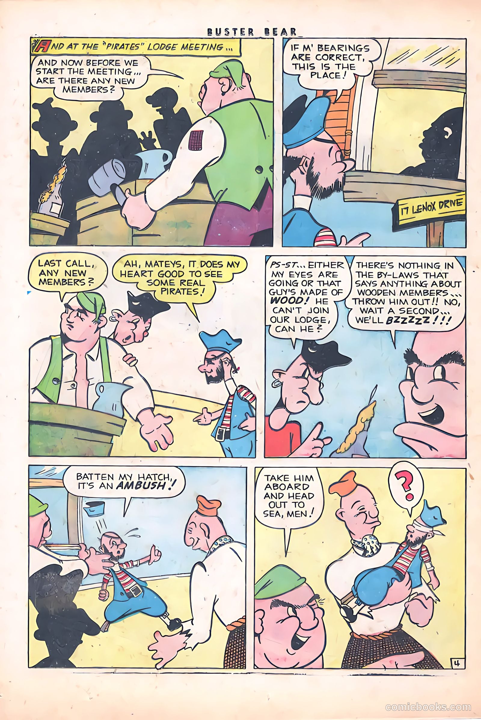Buster Bear #7 (1954) — page 22 of 36