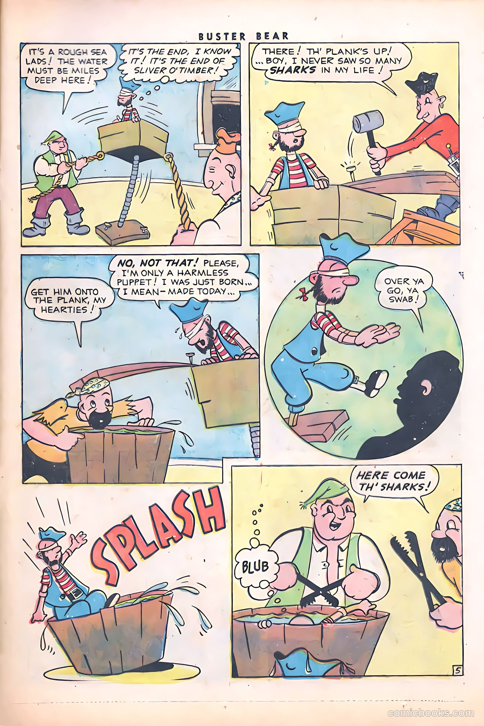 Buster Bear #7 (1954) — page 23 of 36