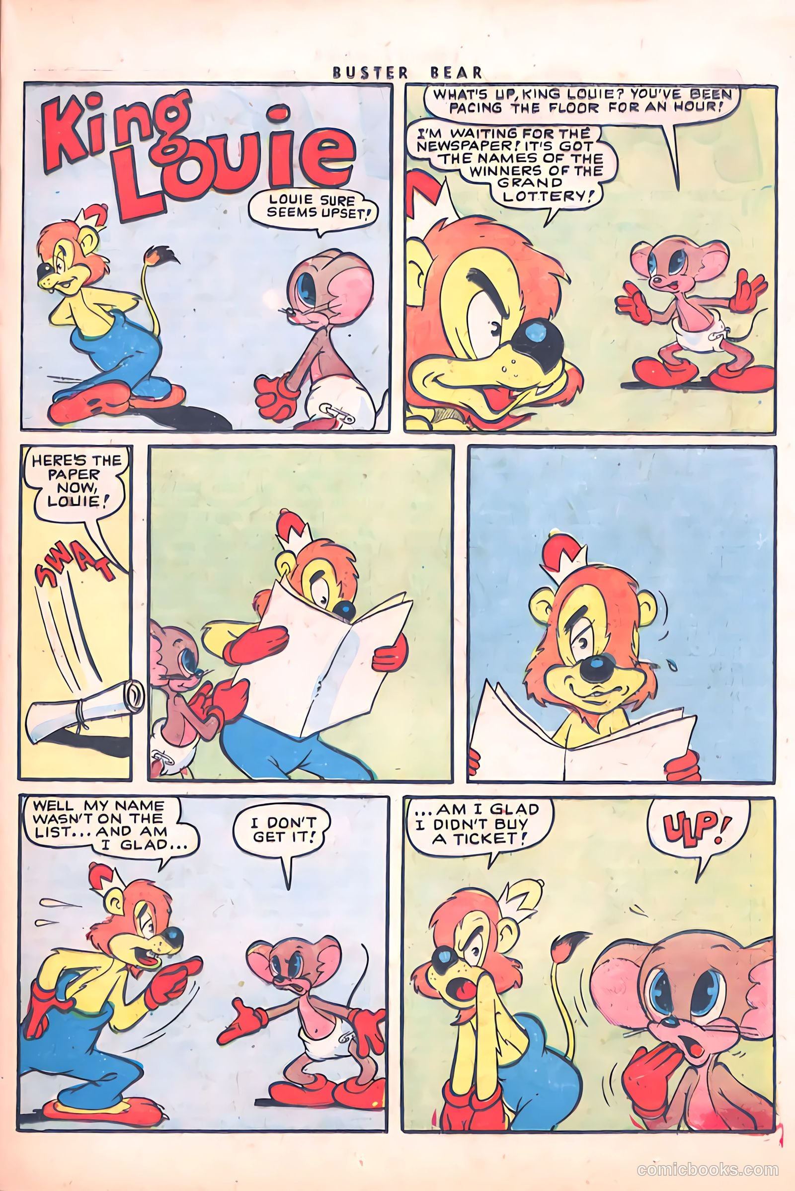 Buster Bear #7 (1954) — page 25 of 36