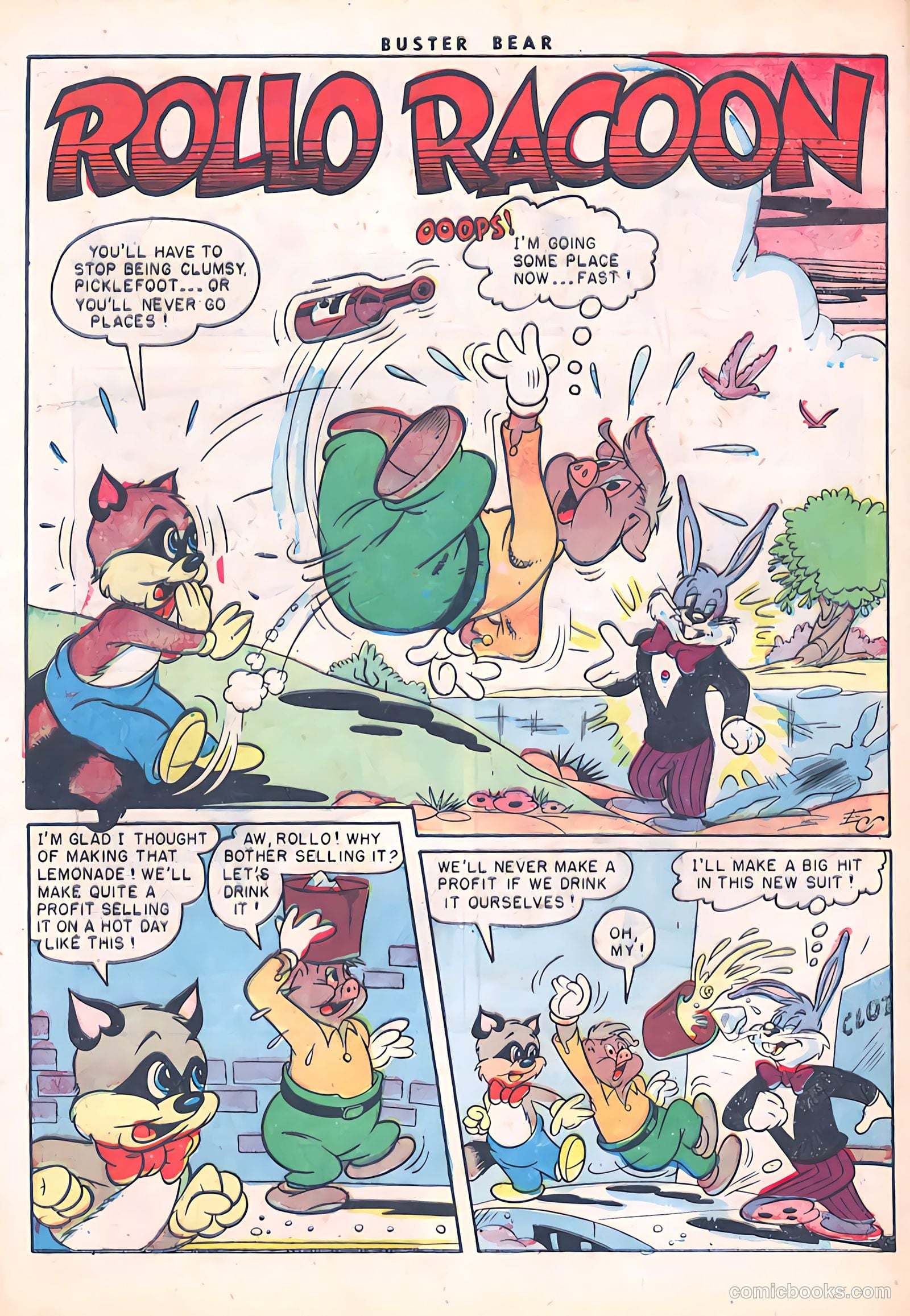 Buster Bear #7 (1954) — page 28 of 36
