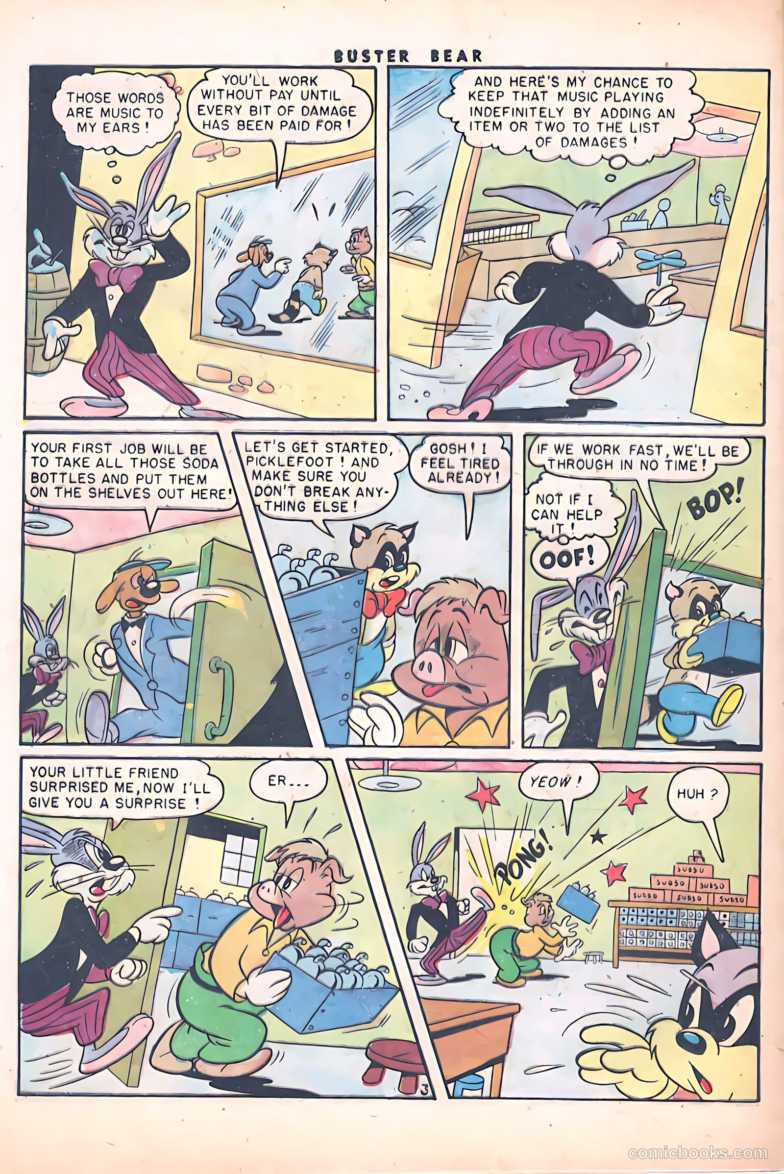 Buster Bear #7 (1954) — page 30 of 36