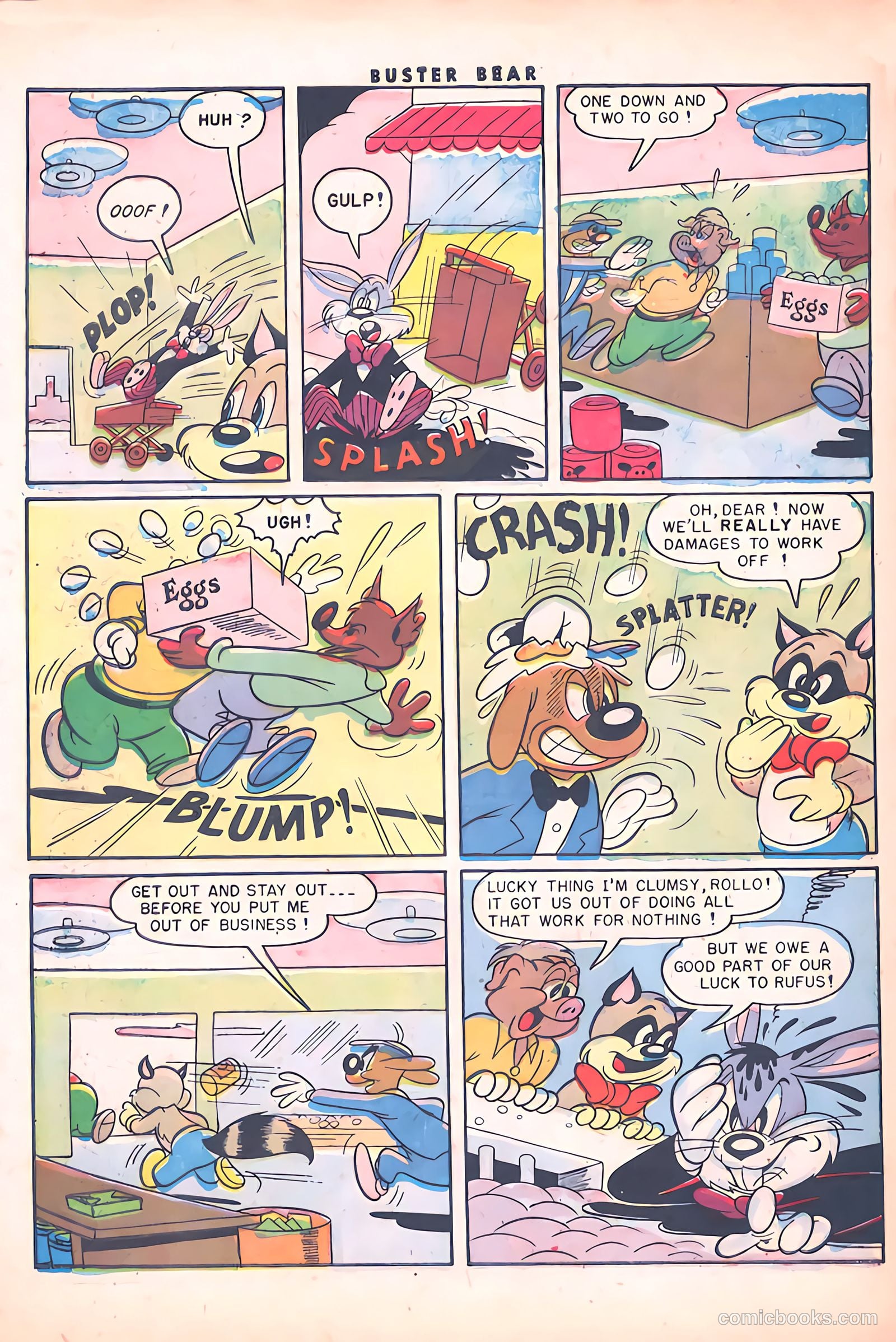Buster Bear #7 (1954) — page 32 of 36