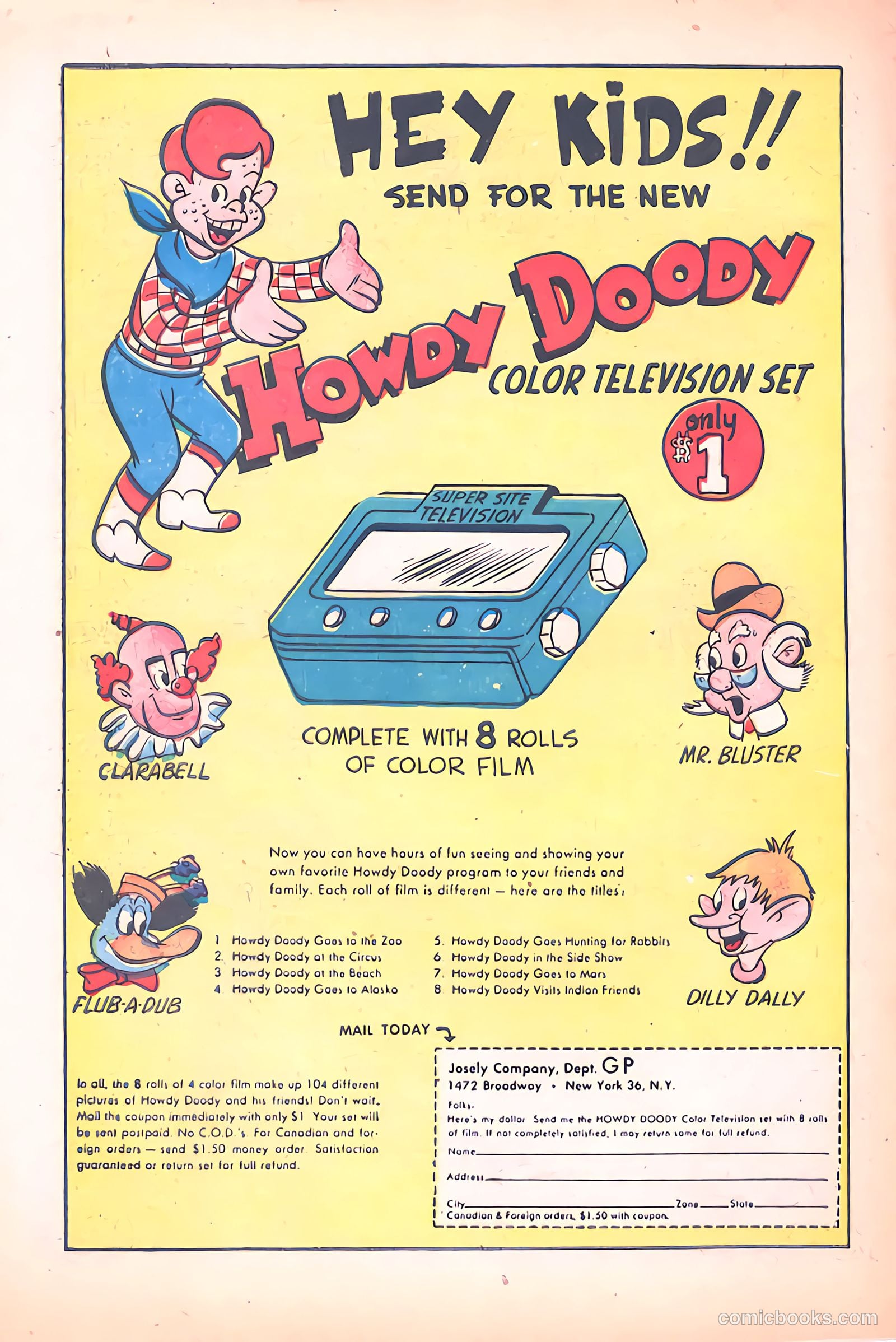 Buster Bear #7 (1954) — page 34 of 36