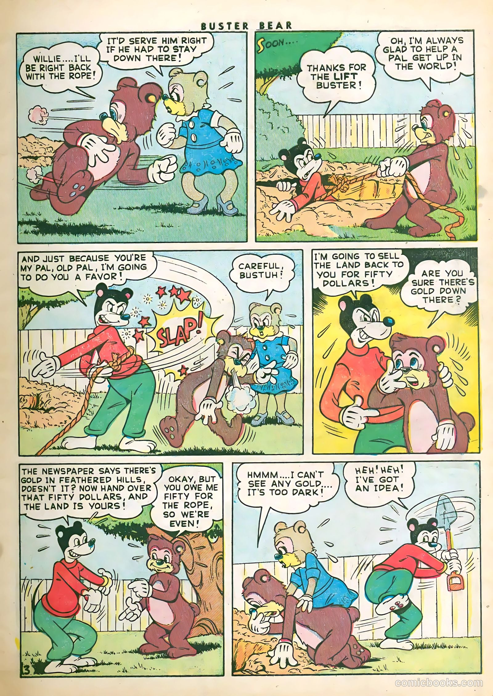 Buster Bear #8 (1955) — page 5 of 36
