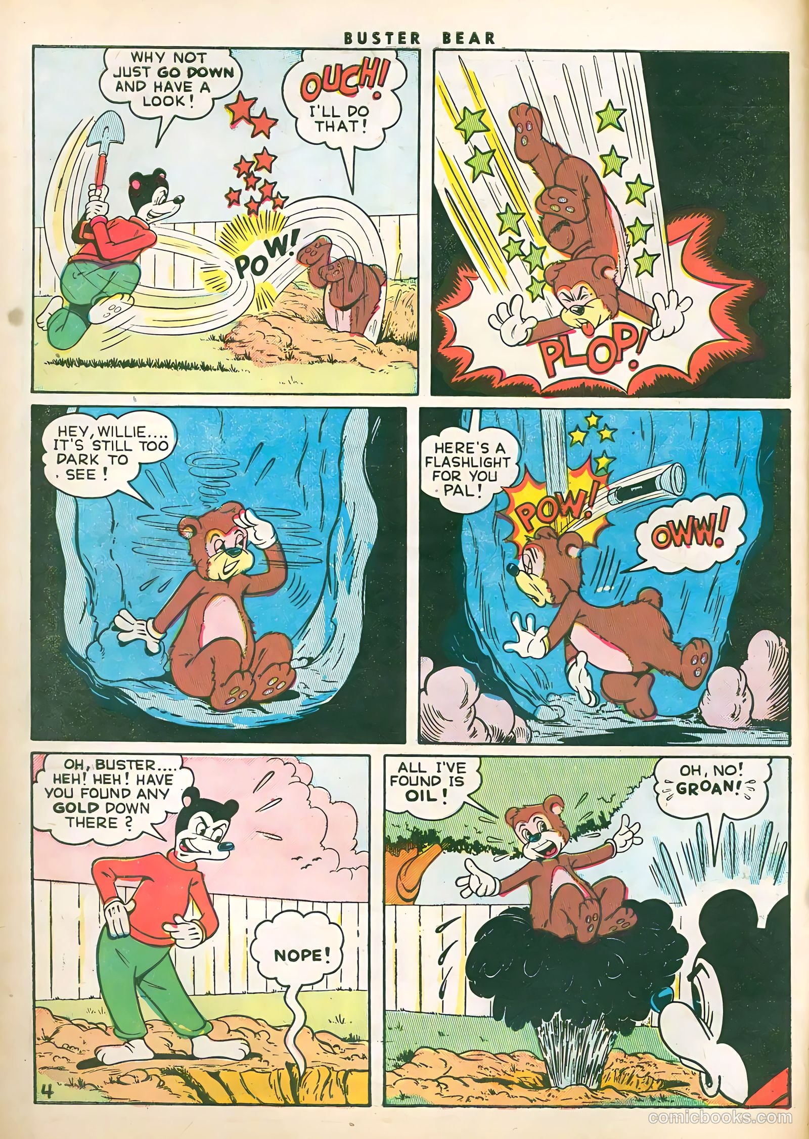 Buster Bear #8 (1955) — page 6 of 36