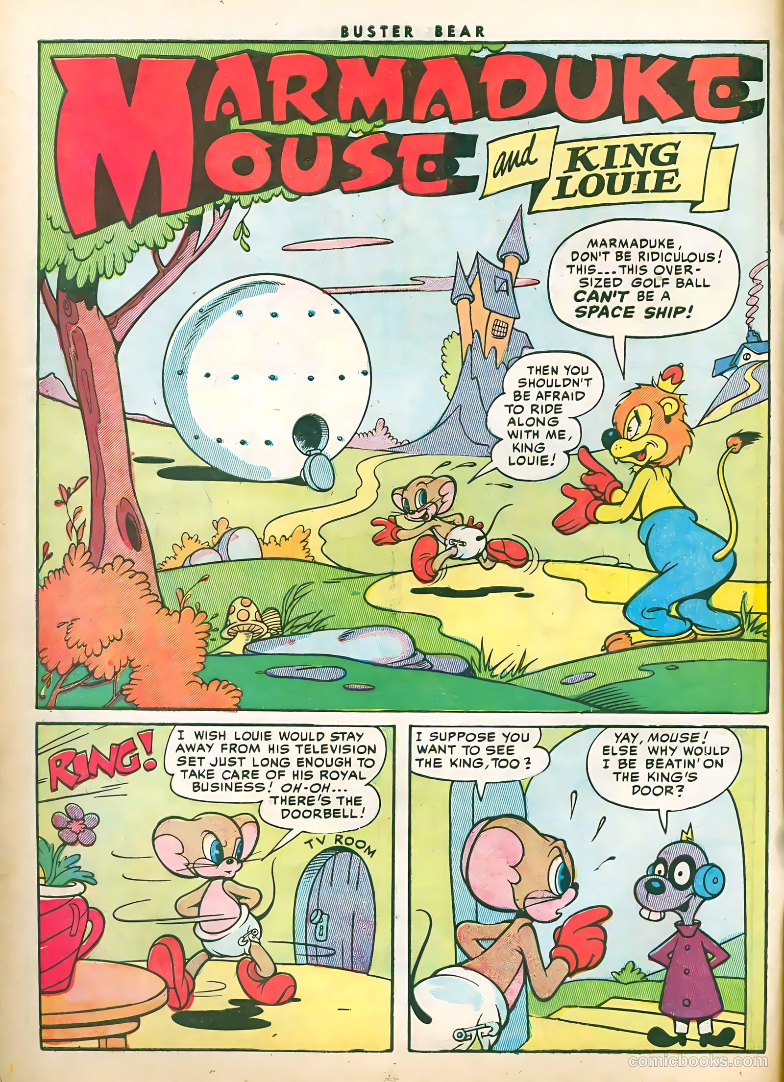 Buster Bear #8 (1955) — page 8 of 36