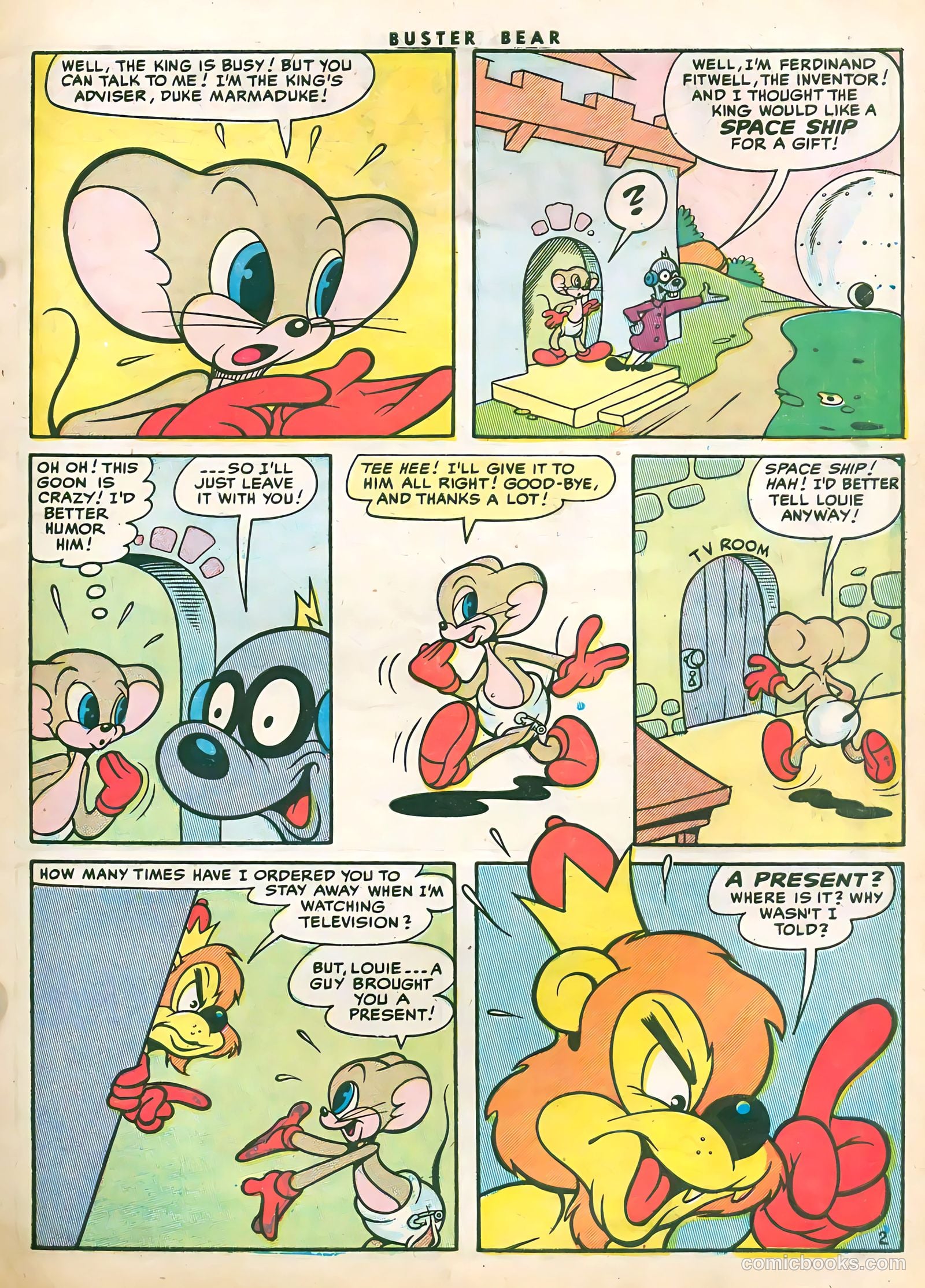 Buster Bear #8 (1955) — page 9 of 36