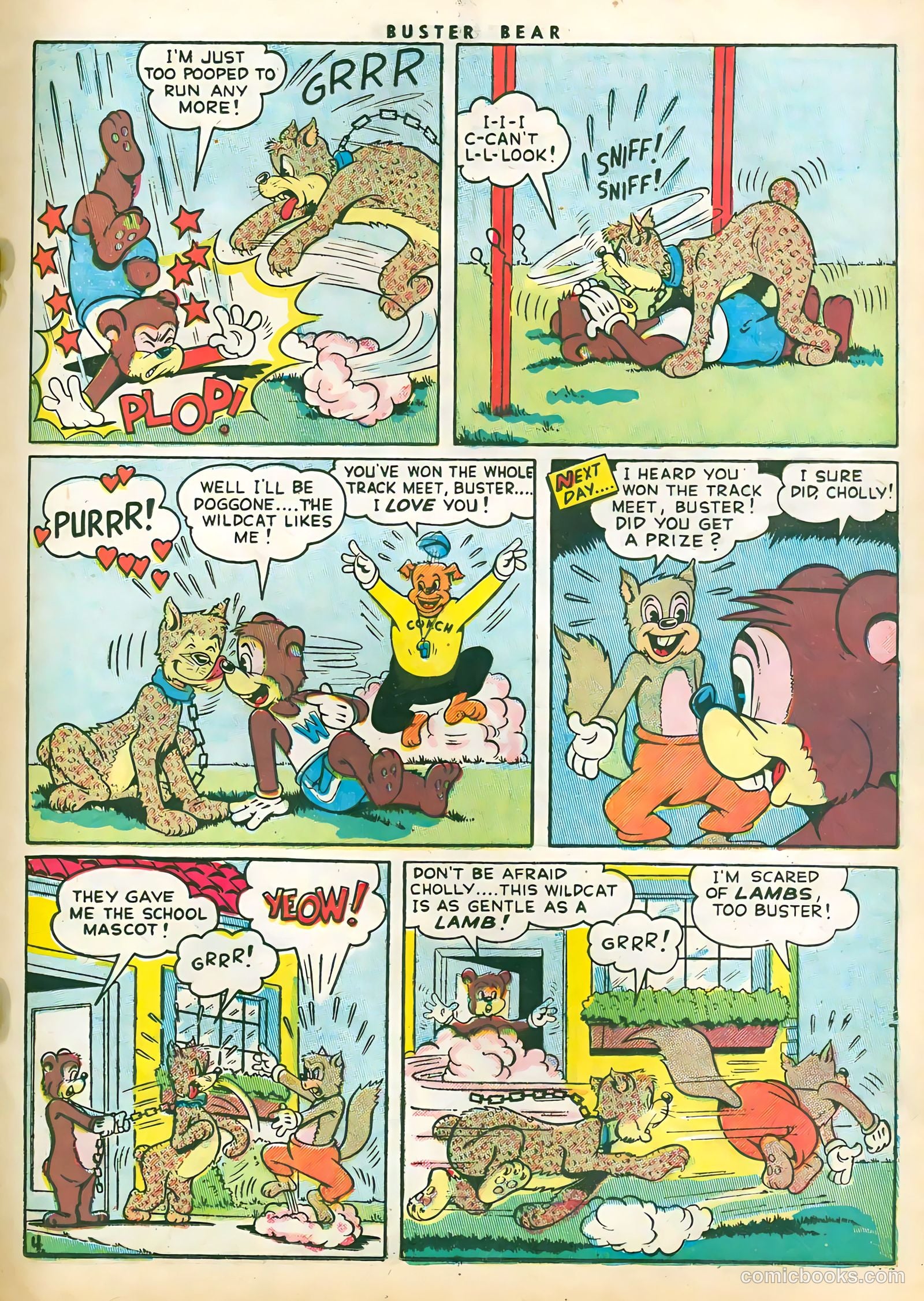 Buster Bear #8 (1955) — page 17 of 36