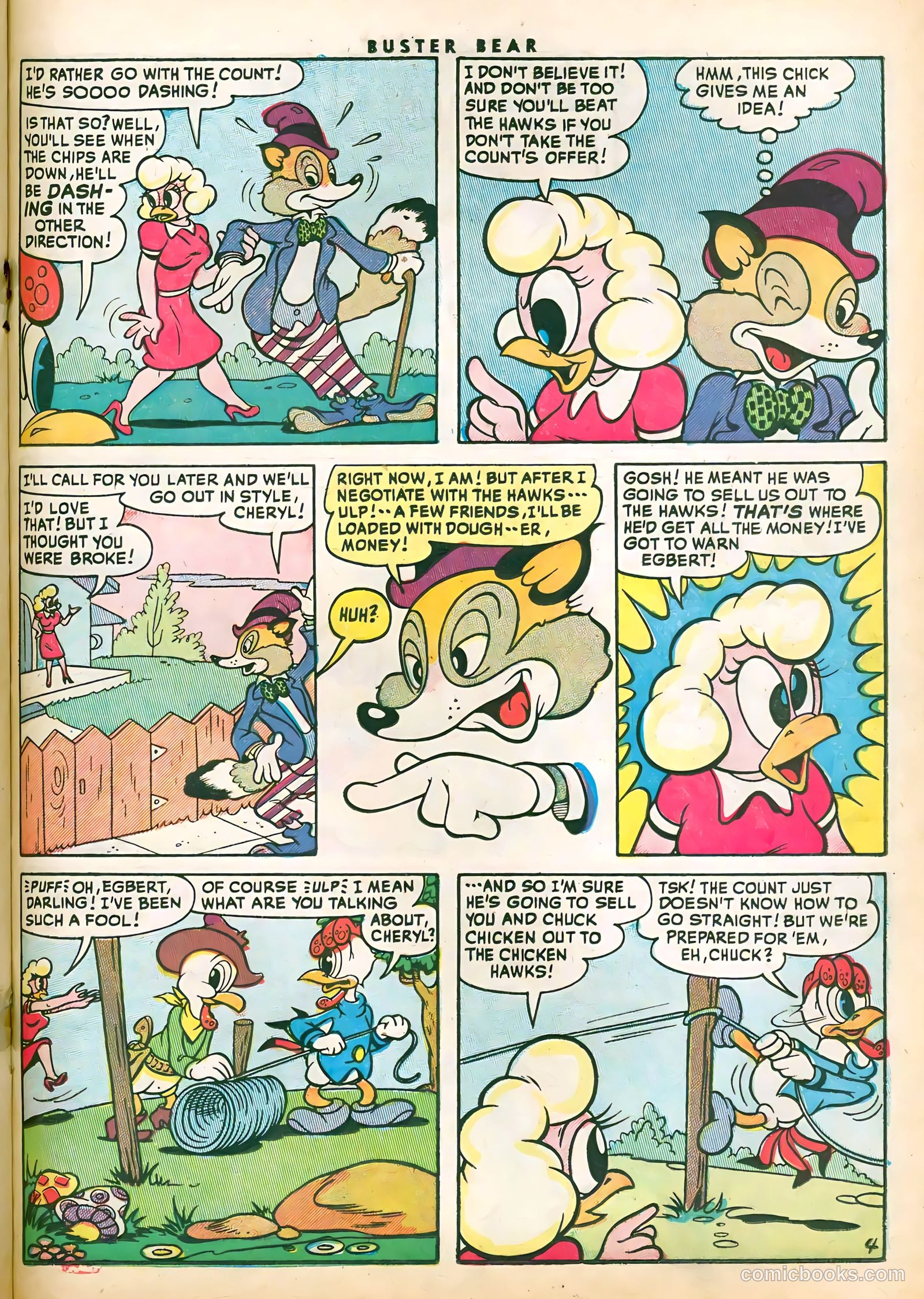 Buster Bear #8 (1955) — page 21 of 36