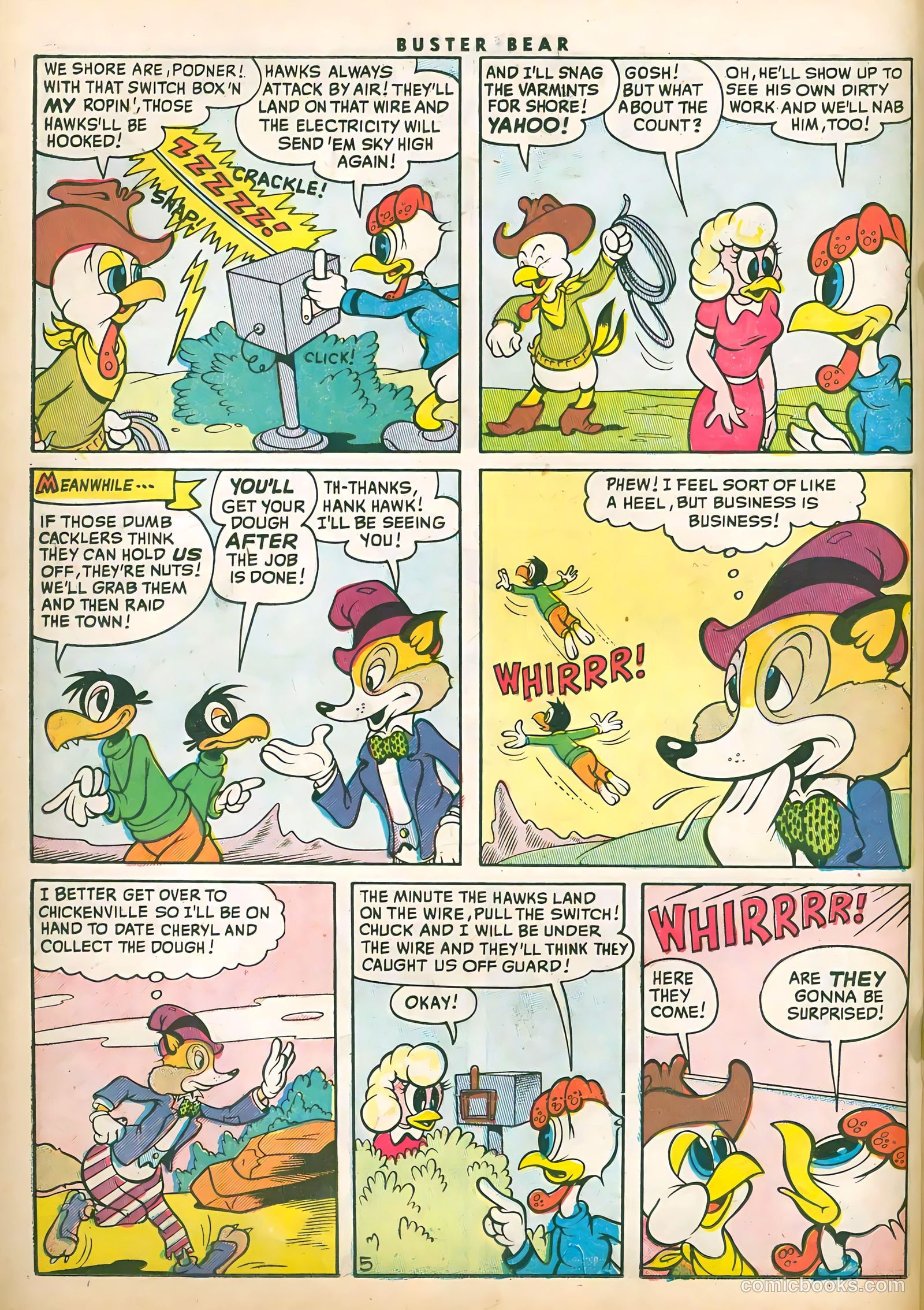 Buster Bear #8 (1955) — page 22 of 36