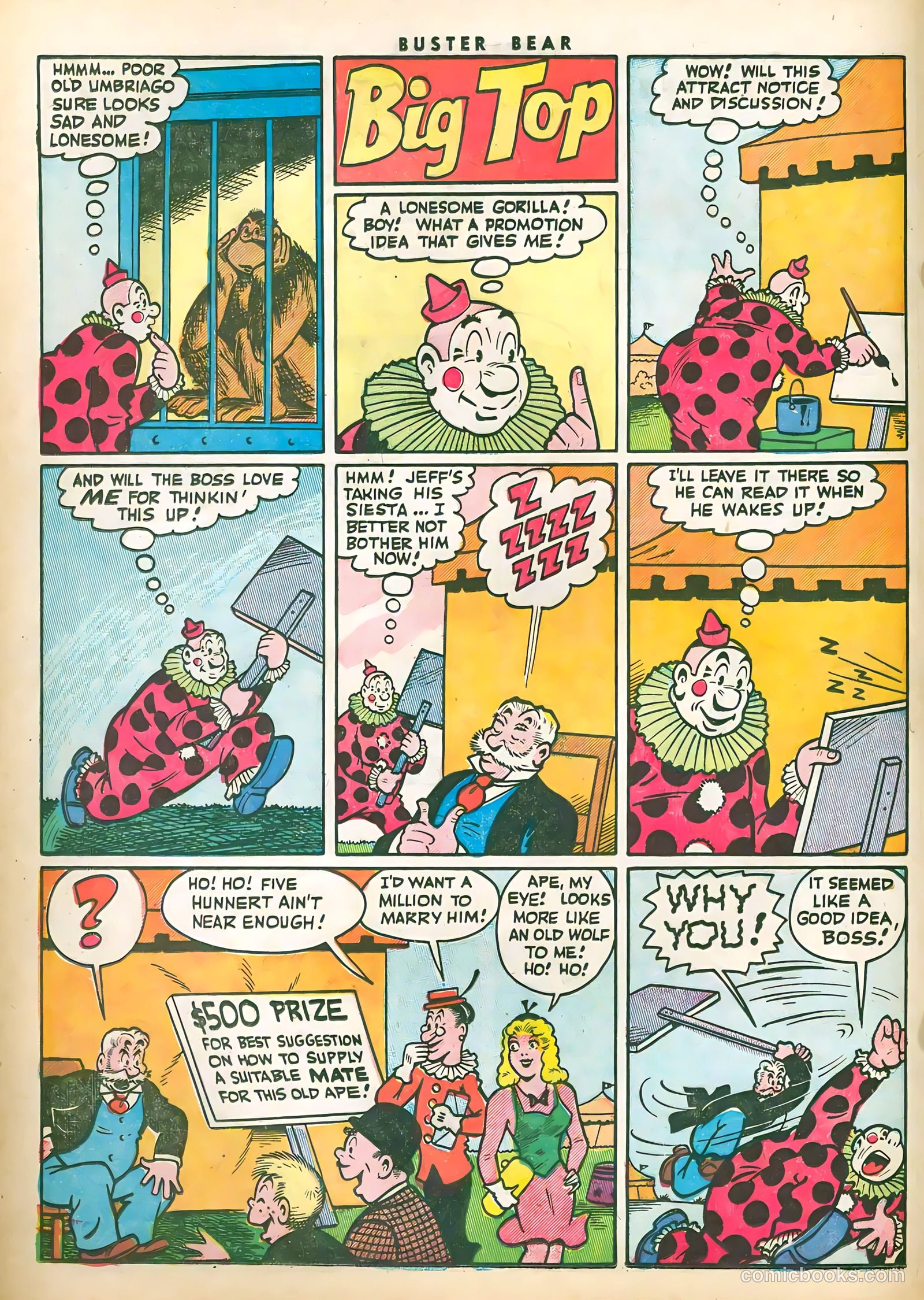 Buster Bear #8 (1955) — page 24 of 36