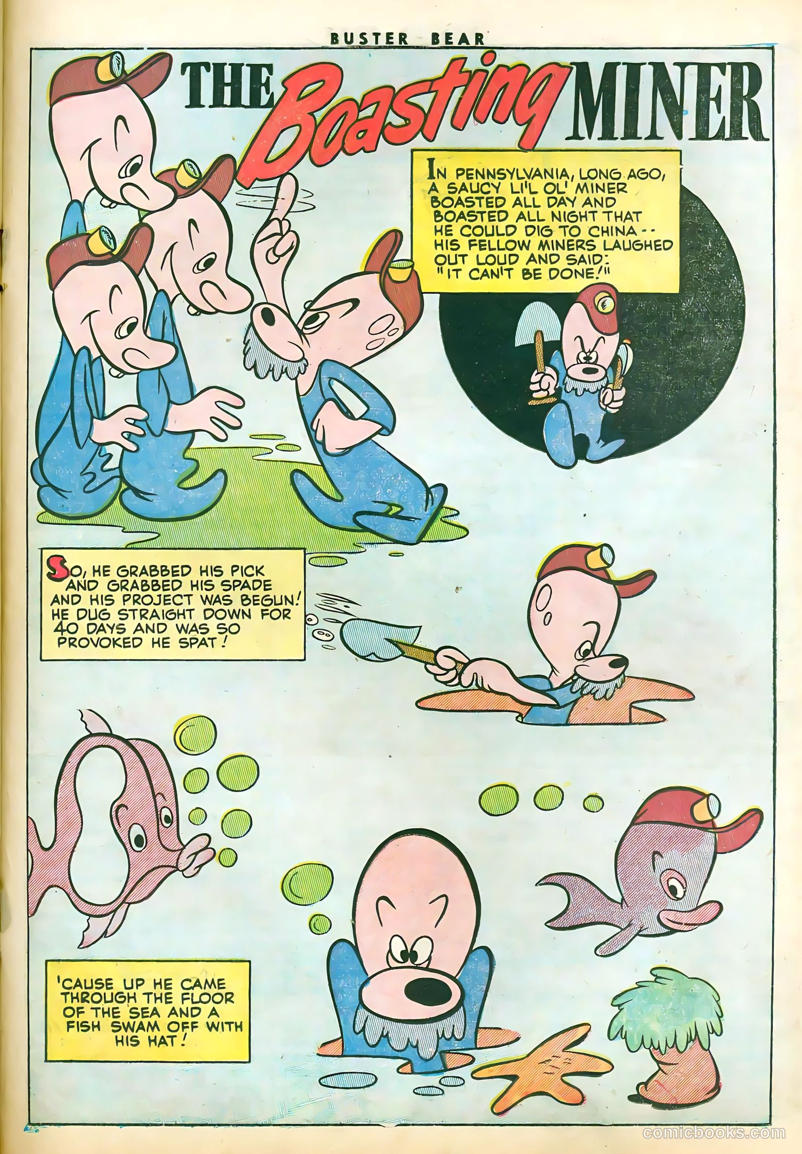 Buster Bear #8 (1955) — page 25 of 36