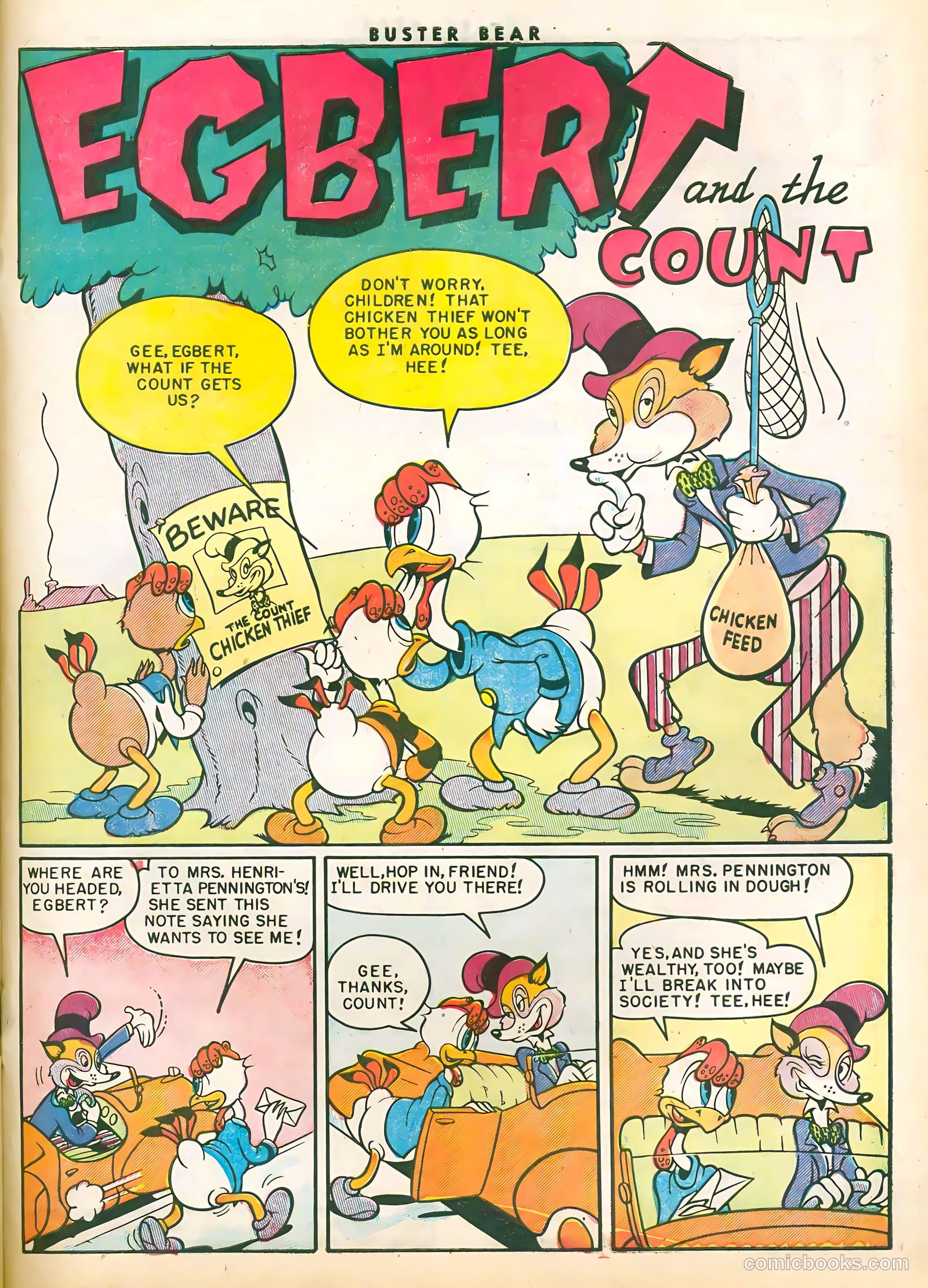 Buster Bear #8 (1955) — page 27 of 36