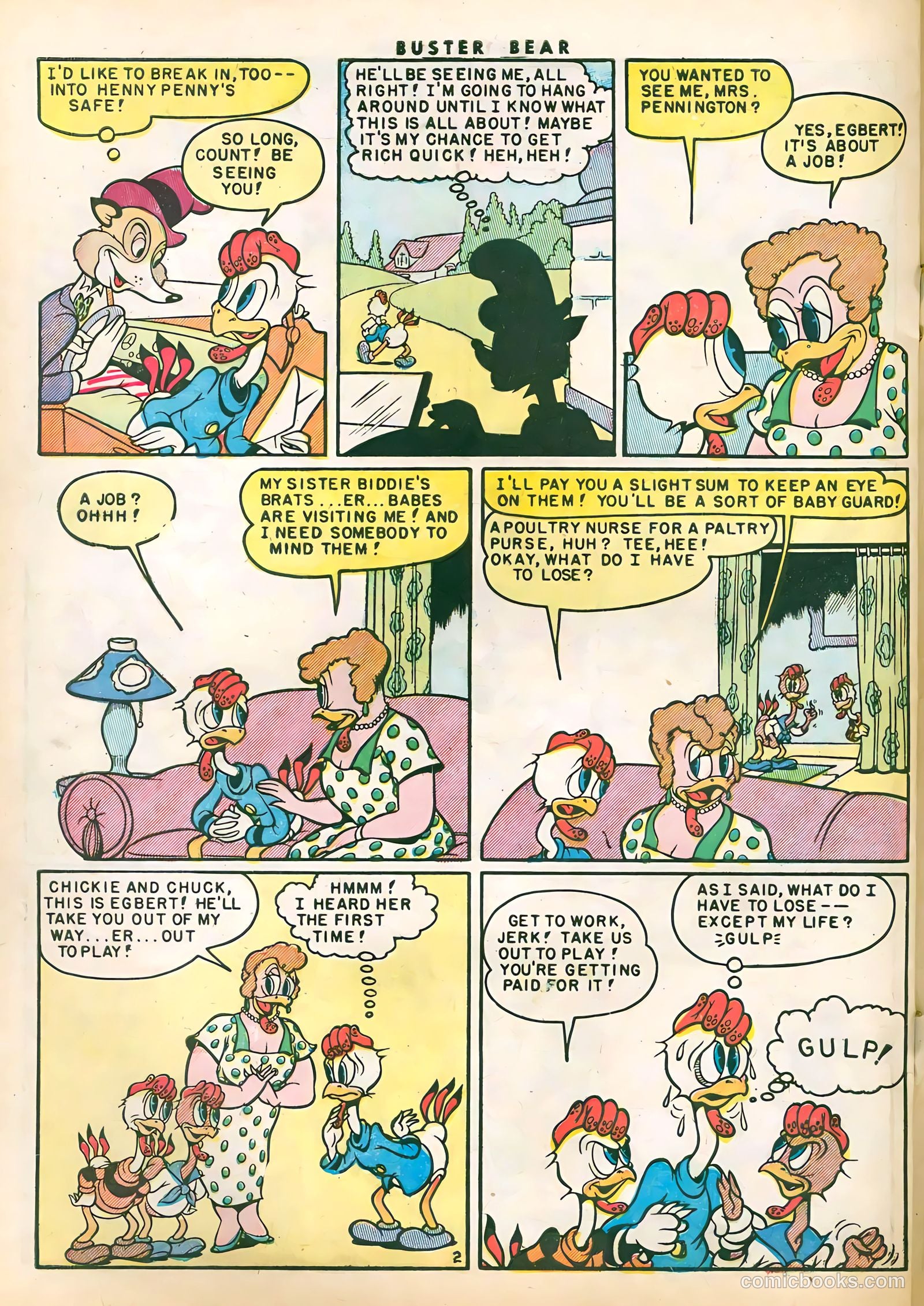 Buster Bear #8 (1955) — page 28 of 36