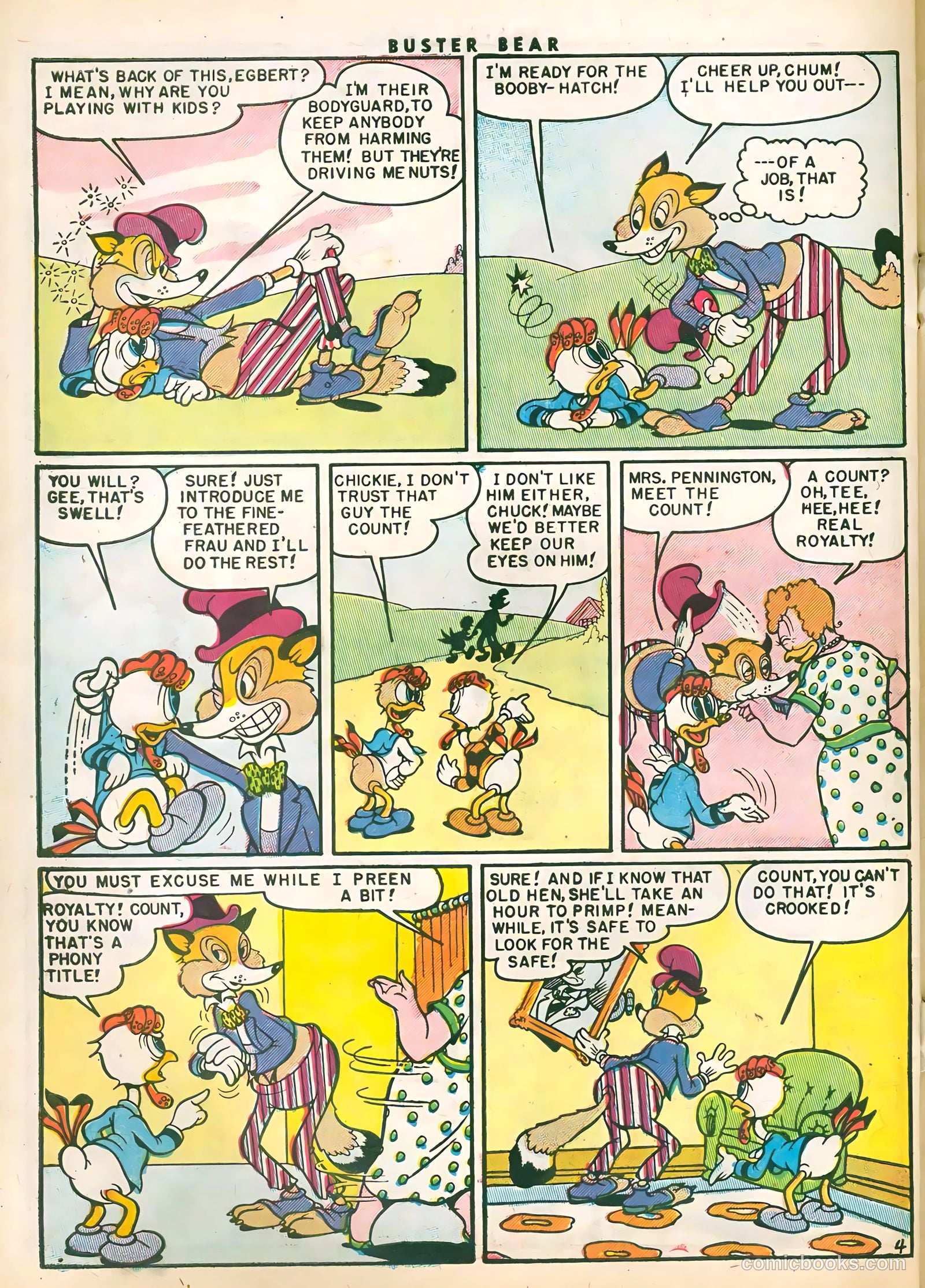 Buster Bear #8 (1955) — page 30 of 36