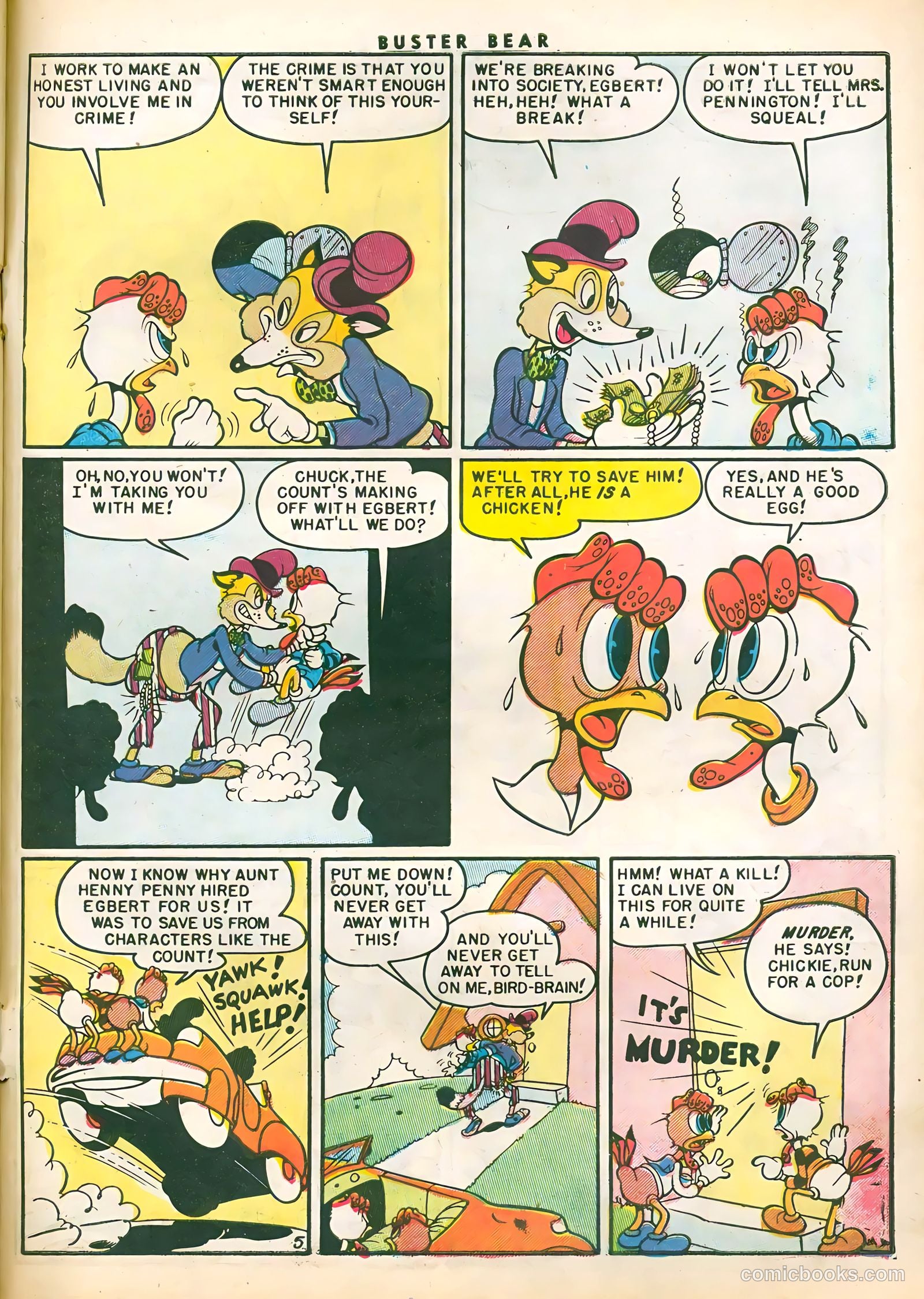 Buster Bear #8 (1955) — page 31 of 36