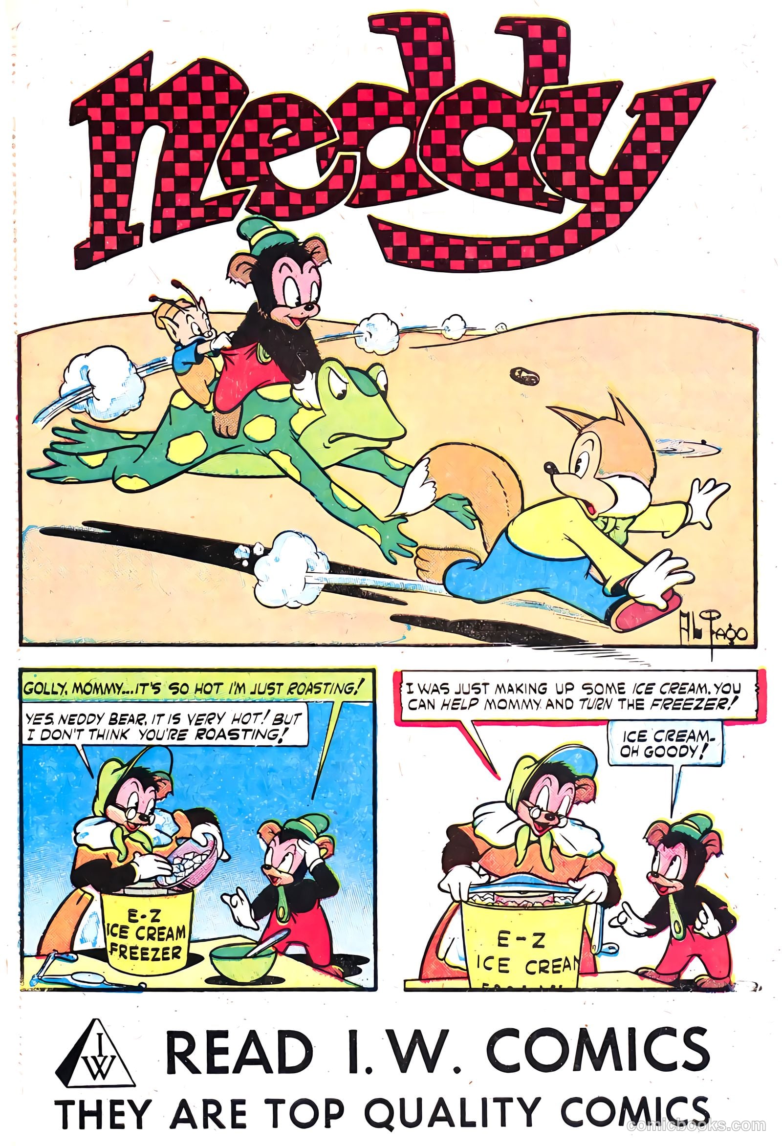 Buster Bear #9 (1958) — page 3 of 36