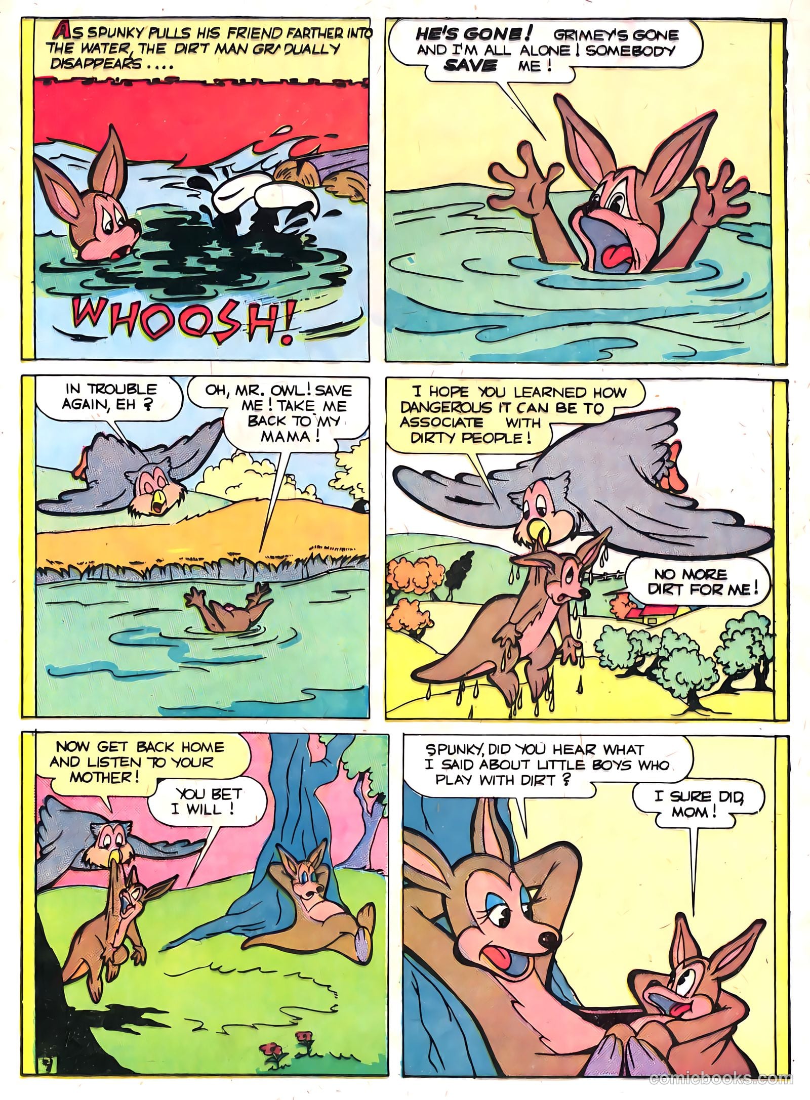 Buster Bear #9 (1958) — page 17 of 36