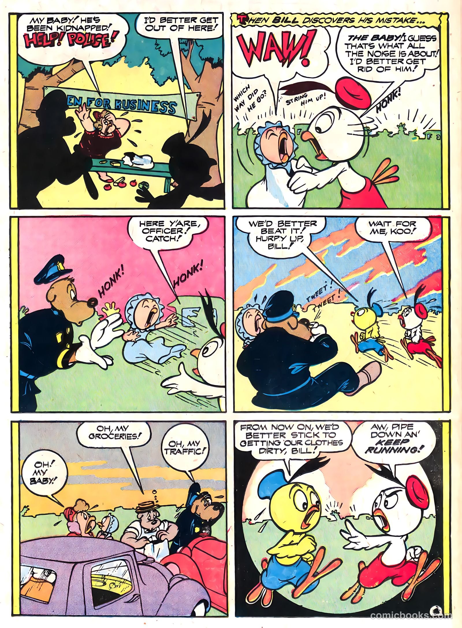 Buster Bear #9 (1958) — page 23 of 36