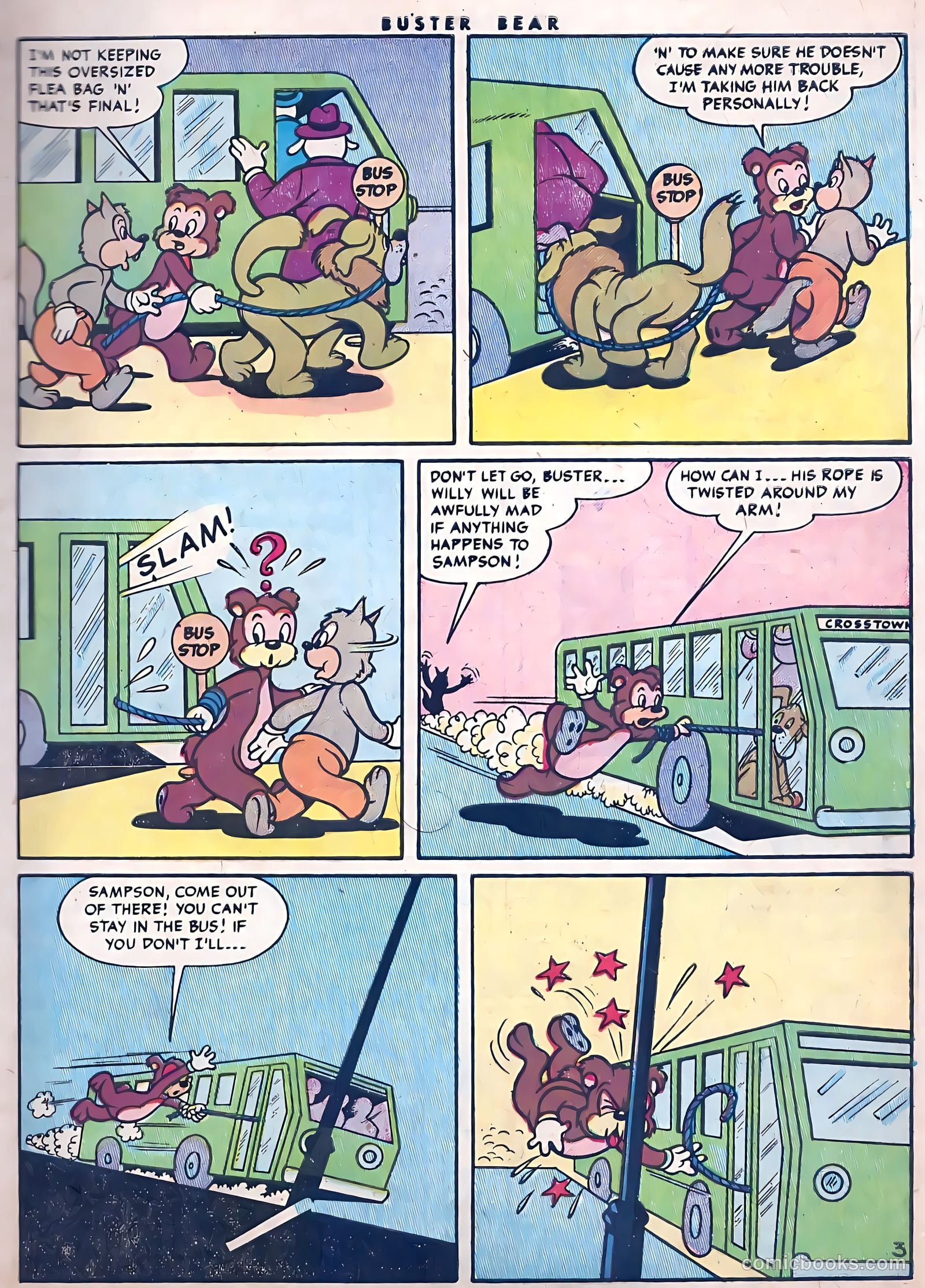 Buster Bear #9 (1955) — page 5 of 36