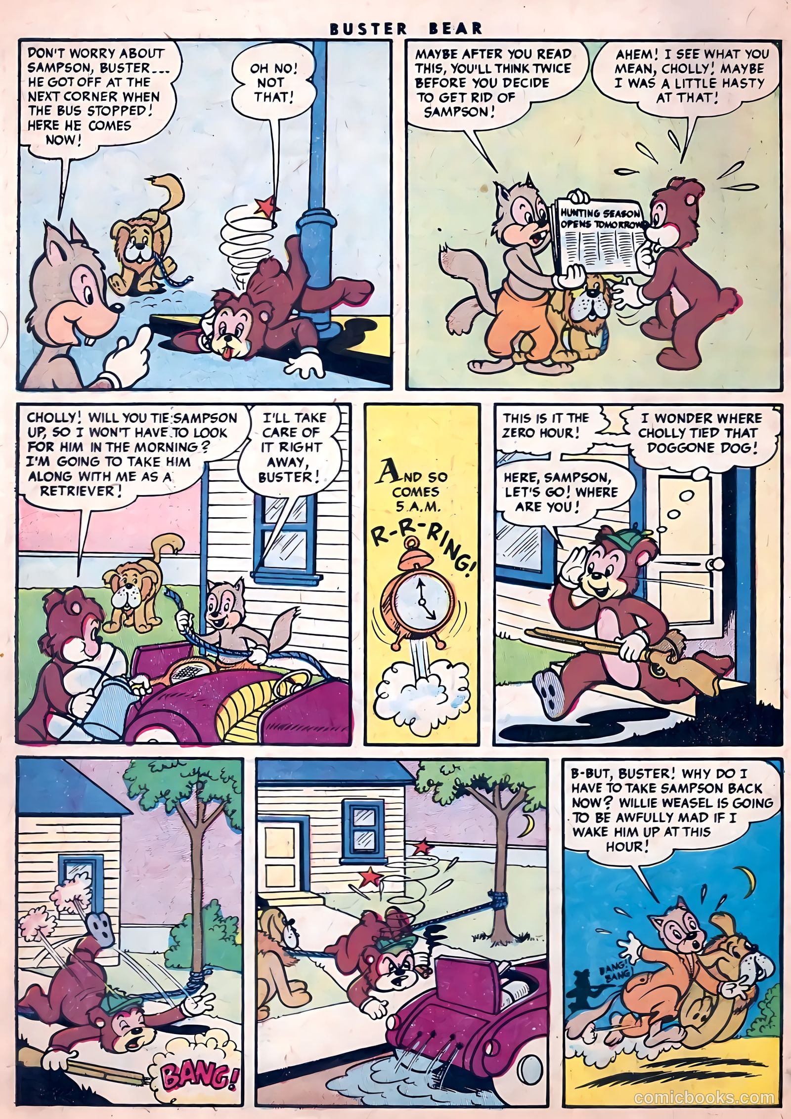 Buster Bear #9 (1955) — page 6 of 36