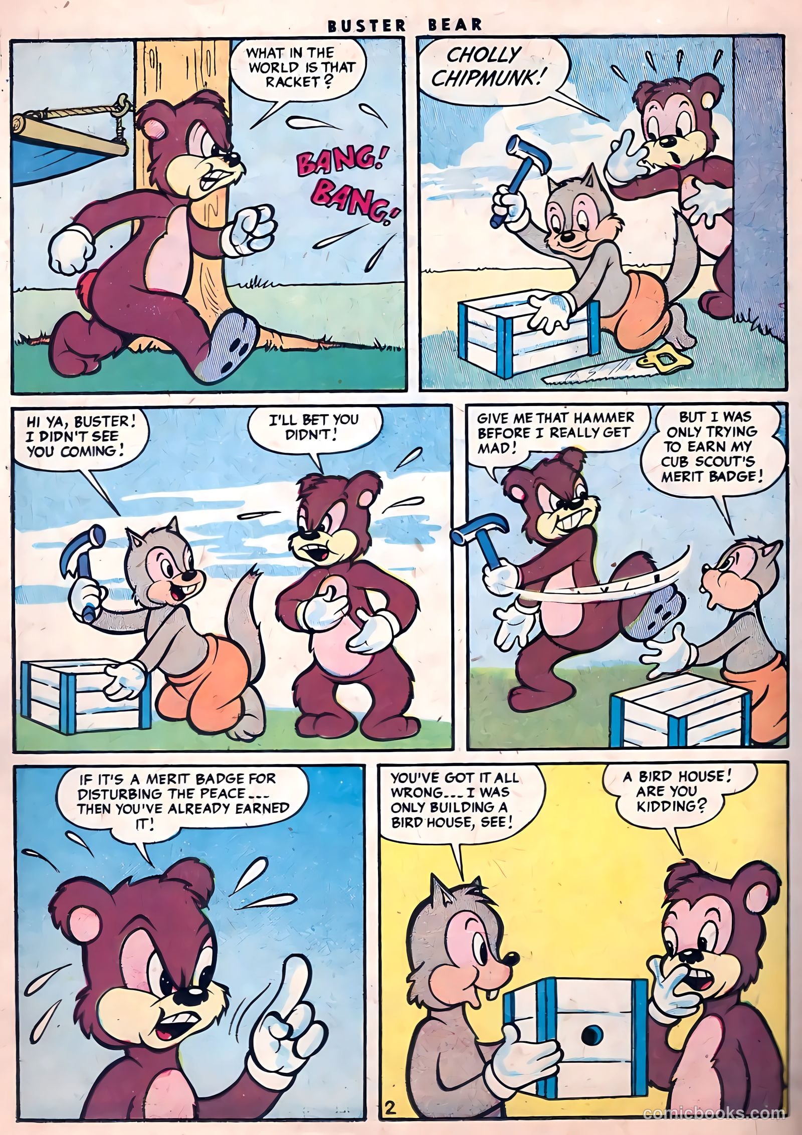 Buster Bear #9 (1955) — page 14 of 36