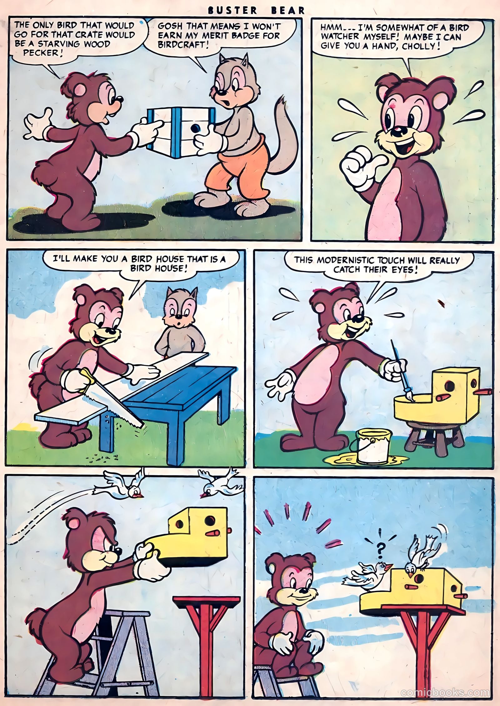 Buster Bear #9 (1955) — page 15 of 36
