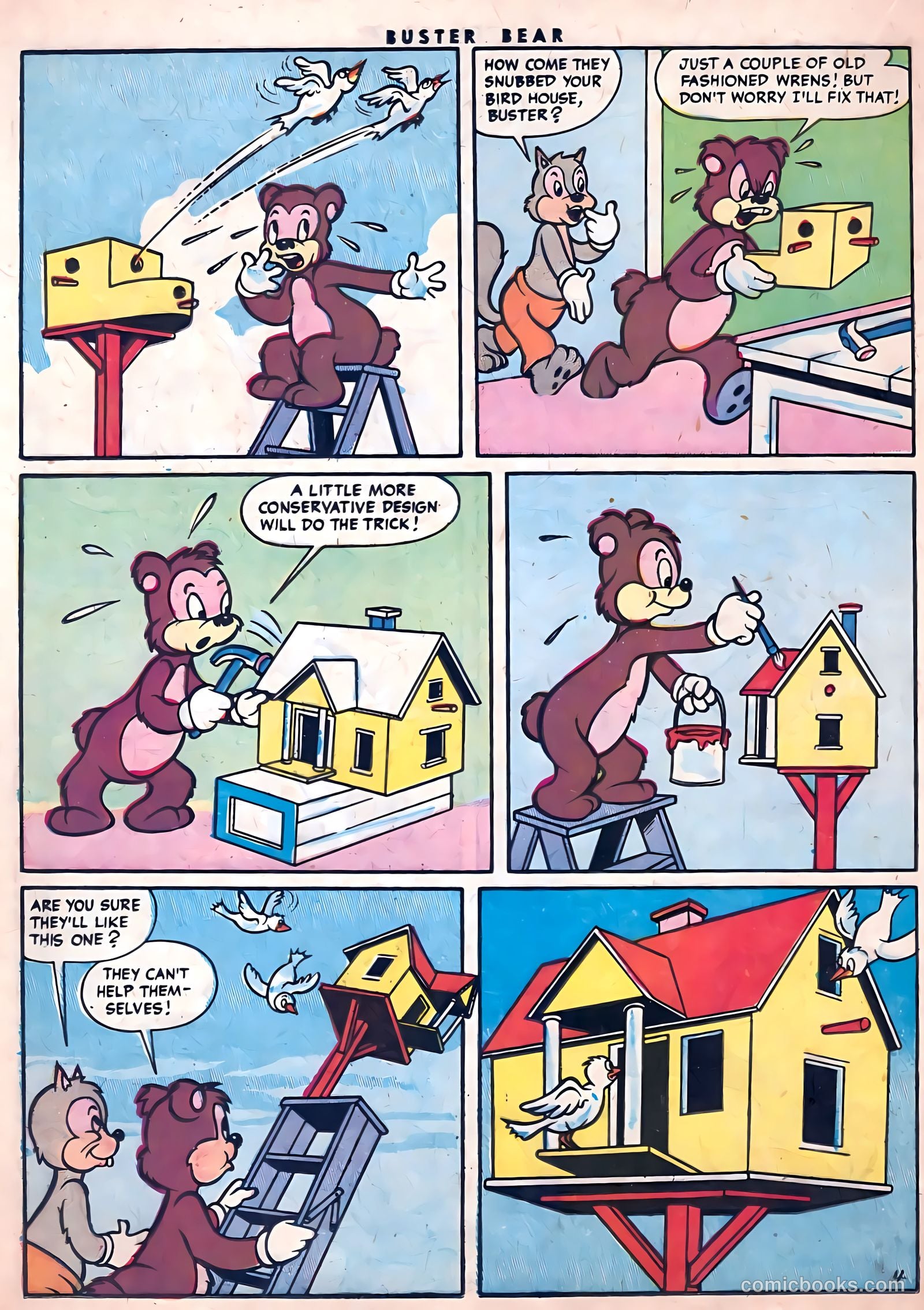 Buster Bear #9 (1955) — page 16 of 36